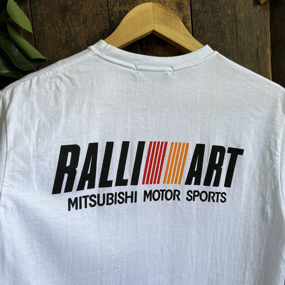 Vintage Vintage 90’s Ralliart Mitsubishi Motorsports Tshirt Size US M / EU 48-50 / 2 - 3 Thumbnail