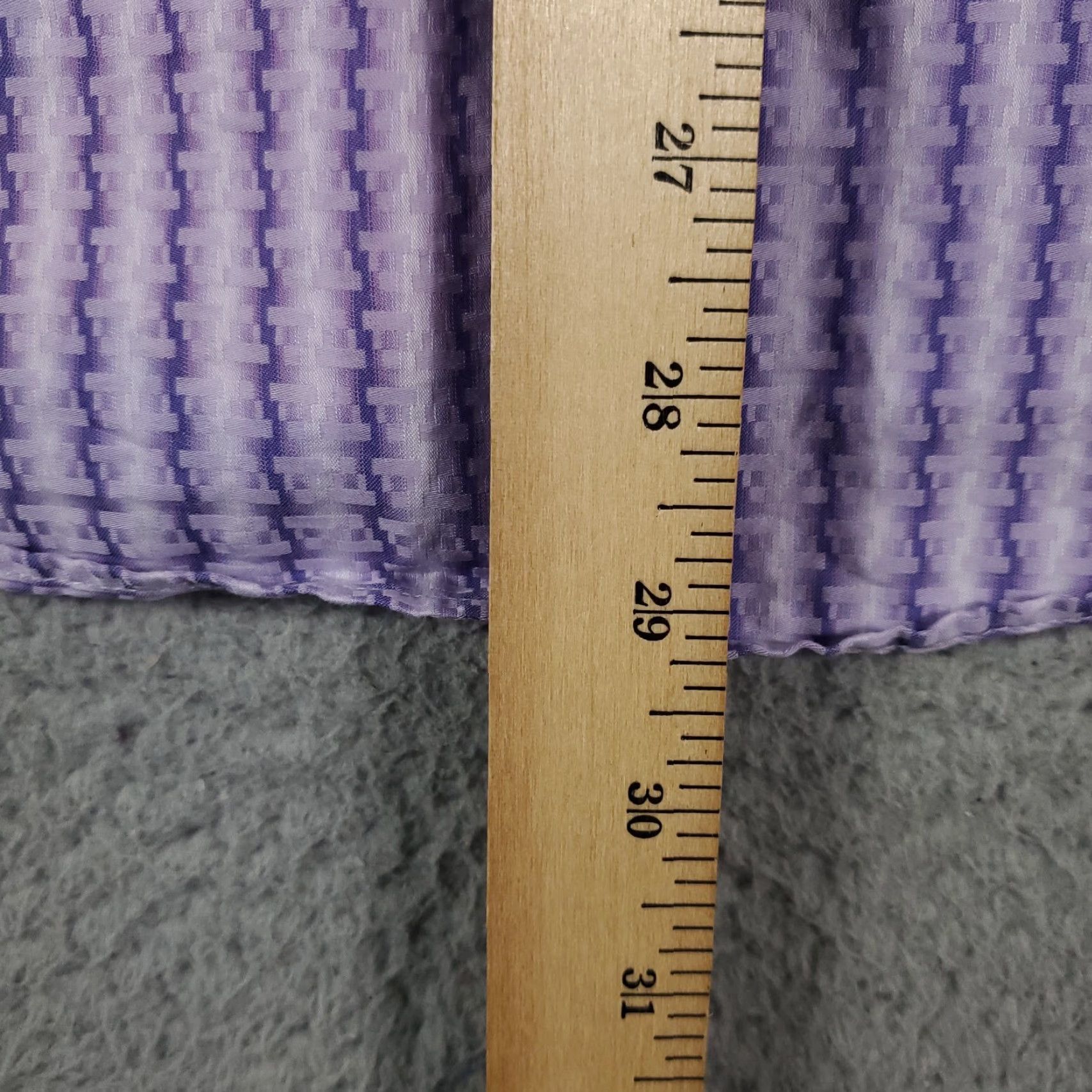 BUGATCHI Bugatchi Uomo Button-Up Shirt Mens Medium Purple Striped Long Sleeve Size US M / EU 48-50 / 2 - 6 Thumbnail