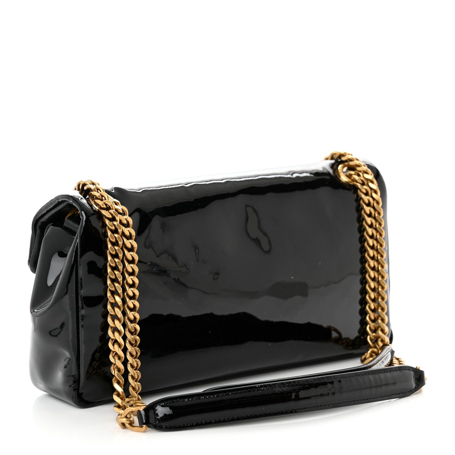 Saint Laurent Paris o1b1hav110425 Size: OS / Calypso Small Bag Patent Leather Size ONE SIZE - 2 Thumbnail