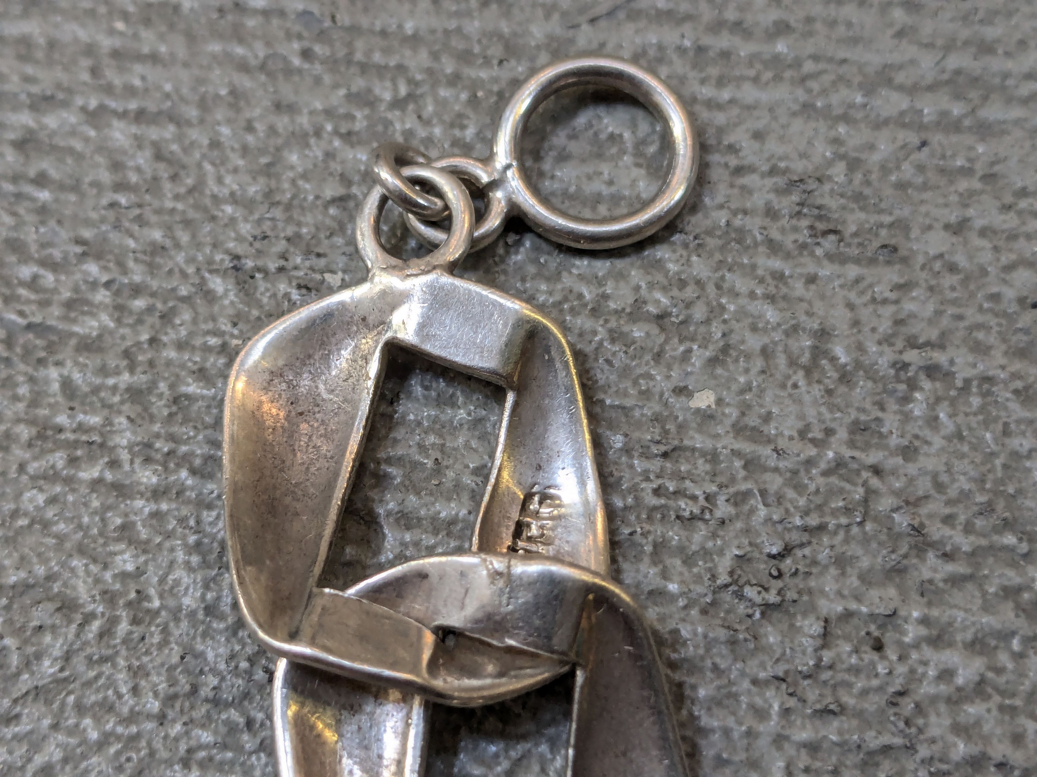 Jewelry Vintage Sterling Silver Bracelet Cuban Curb 8.25 Mexico Size ONE SIZE - 11 Thumbnail