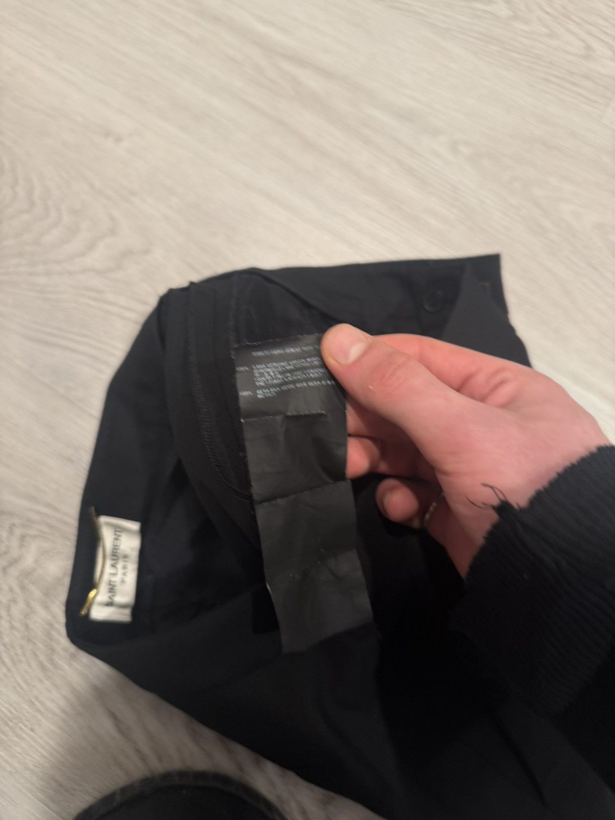 Saint Laurent Paris f/w 2012 skinny wool pants!! Size US 28 / EU 44 - 9 Thumbnail