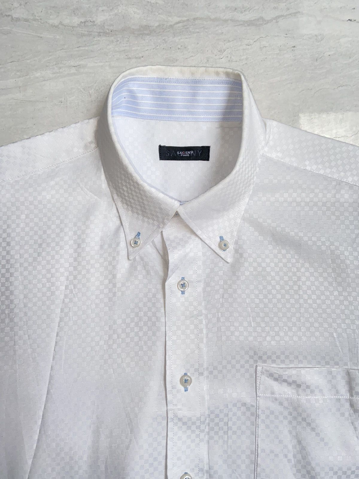 Designer × Japanese Brand × Yohji Yamamoto SACSNY Y’SACCS White Shirt Size US L / EU 52-54 / 3 - 4 Thumbnail