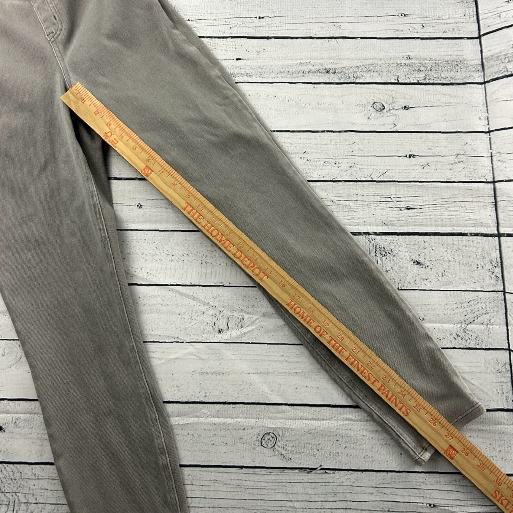 Spanx Spanx Denim Gray Wash Skinny Jeans Women's M Gray Denim Skinny Jeans Women Medium Spanx Size 32" / US 10 / IT 46 - 4 Thumbnail