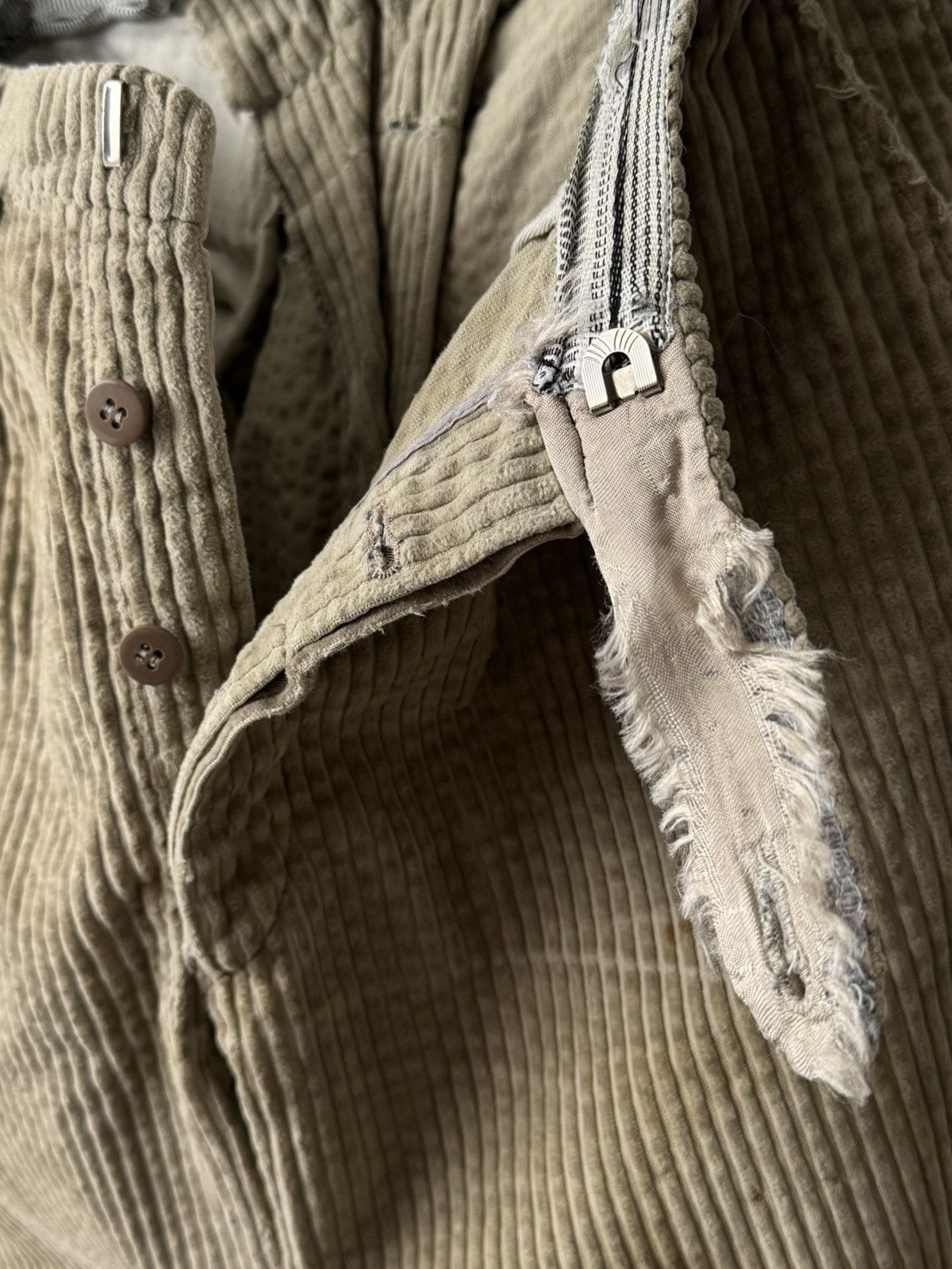 Vintage 1950s Vintage German Hunting Plus Fours Corduroy Trousers Size US 30 / EU 46 - 5 Thumbnail