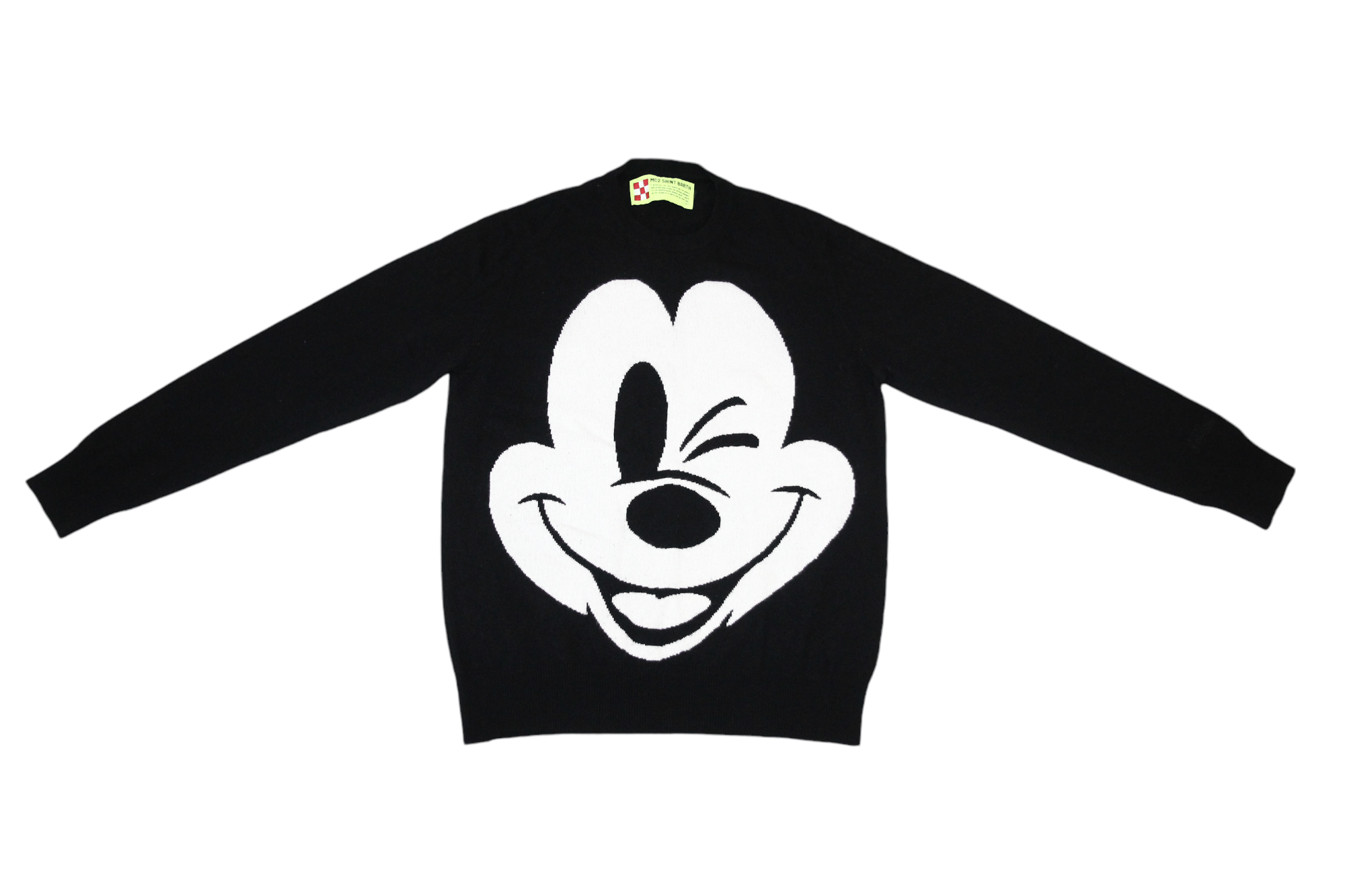 MC2 Saint Barth Mc2 Saint Barth MIckey Wink wool blend crew-neck sweater Size US S / EU 44-46 / 1 - 5 Thumbnail