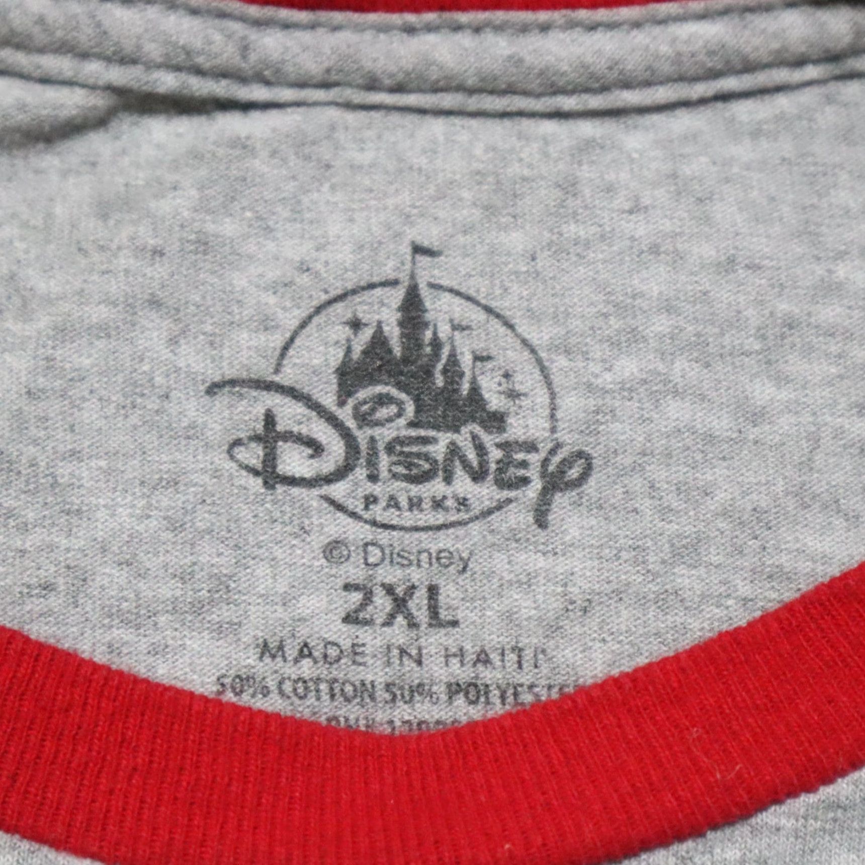 Disney Disney Mickey Mouse T-Shirt Adult XL Gray Crew Neck Short Sleeve Cotton Vintage Disney World Cartoon USA Men? Size US XL / EU 56 / 4 - 3 Thumbnail
