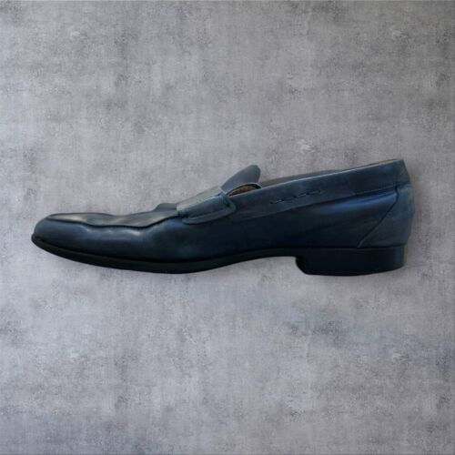 Tod's Tod’s Men’s Gommino Driving Shoes in Blue Leather. Made In I Size US 11 / EU 44 - 5 Thumbnail
