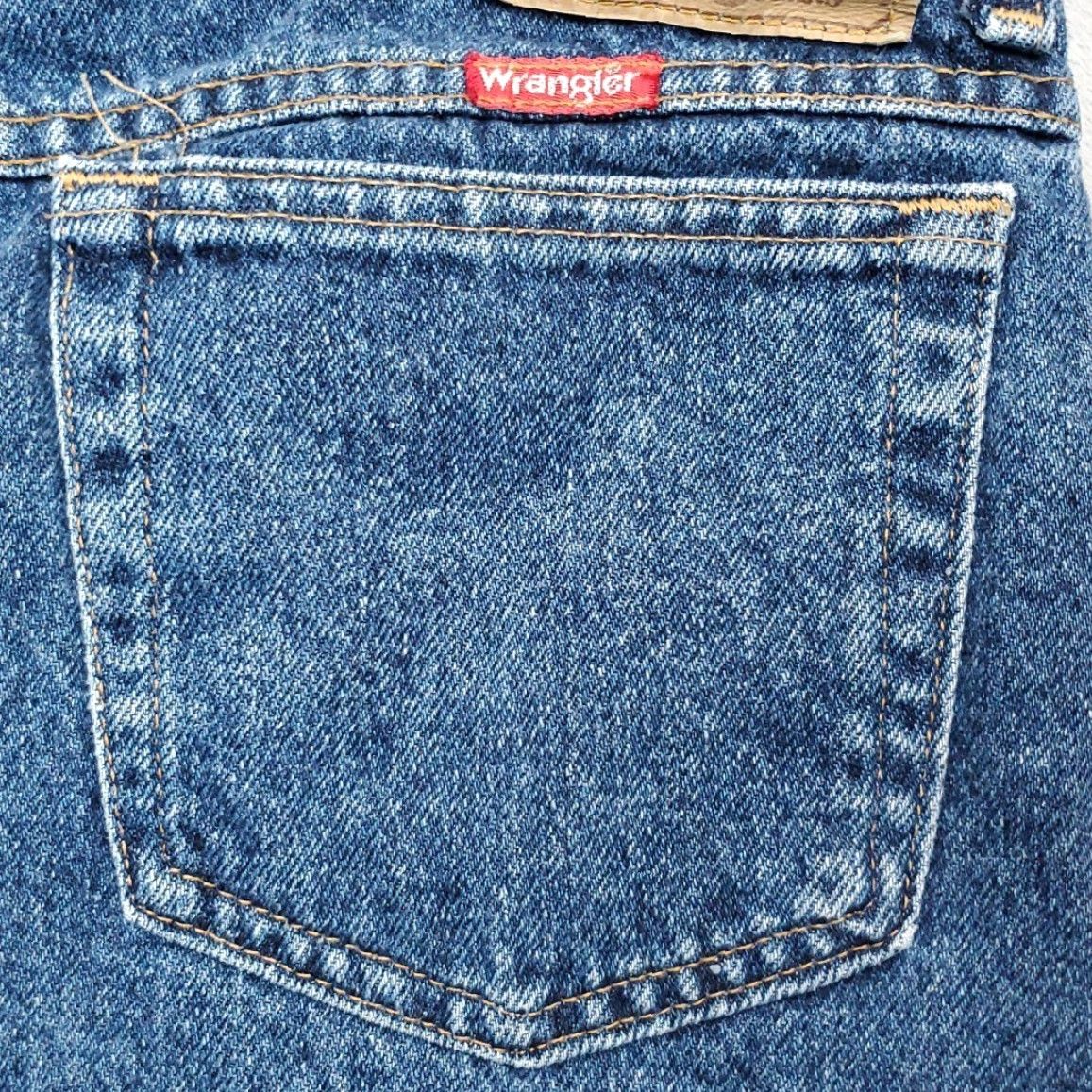 Wrangler VINTAGE Wrangler Jeans Mens 34x30 Blue Denim Premium Quality Comfort Made in USA Size US 34 / EU 50 - 7 Thumbnail
