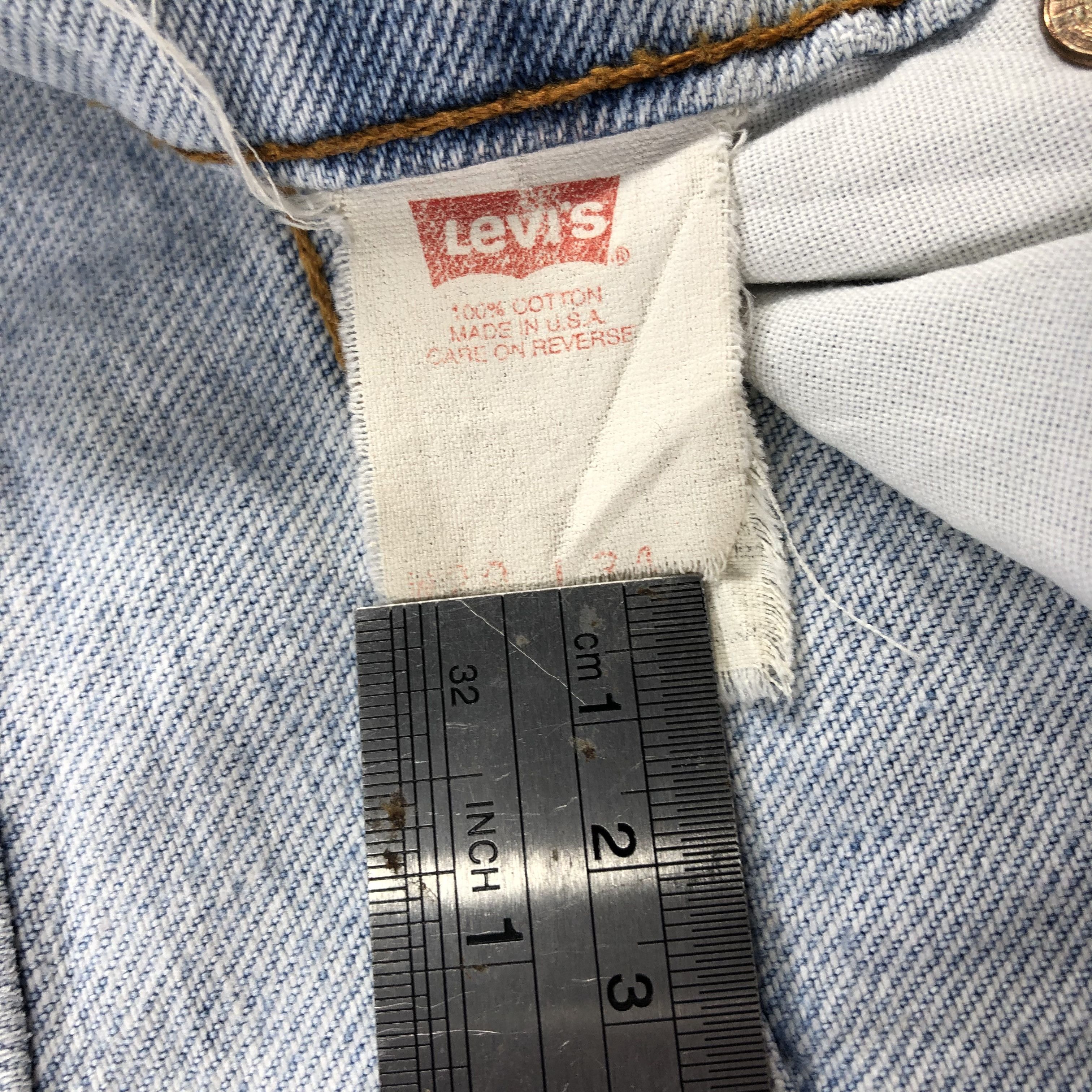 Levi's Vintage 90s Light Wash Levis 510 Jeans-J1898 Size US 28 / EU 44 - 13 Thumbnail