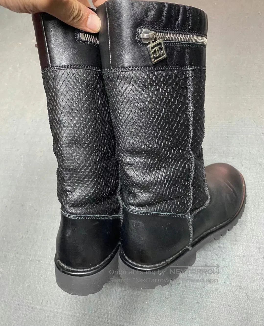 Chanel Chanel High Boots. Size US 9 / IT 39 - 5 Thumbnail