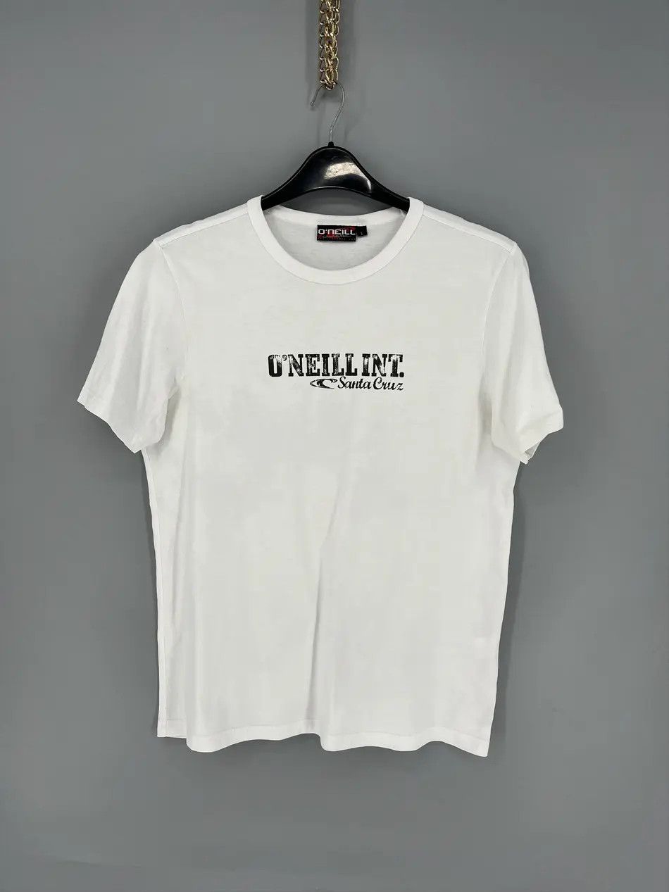 O'Neill Vintage 90s Oneill Santa Cruz Logo Spellout T-shirt Size US M / EU 48-50 / 2 - 1 Thumbnail