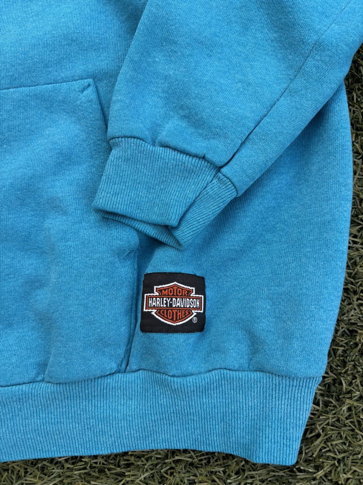 Harley Davidson Vintage 80s Harley Davidson hoodie Size US L / EU 52-54 / 3 - 3 Thumbnail