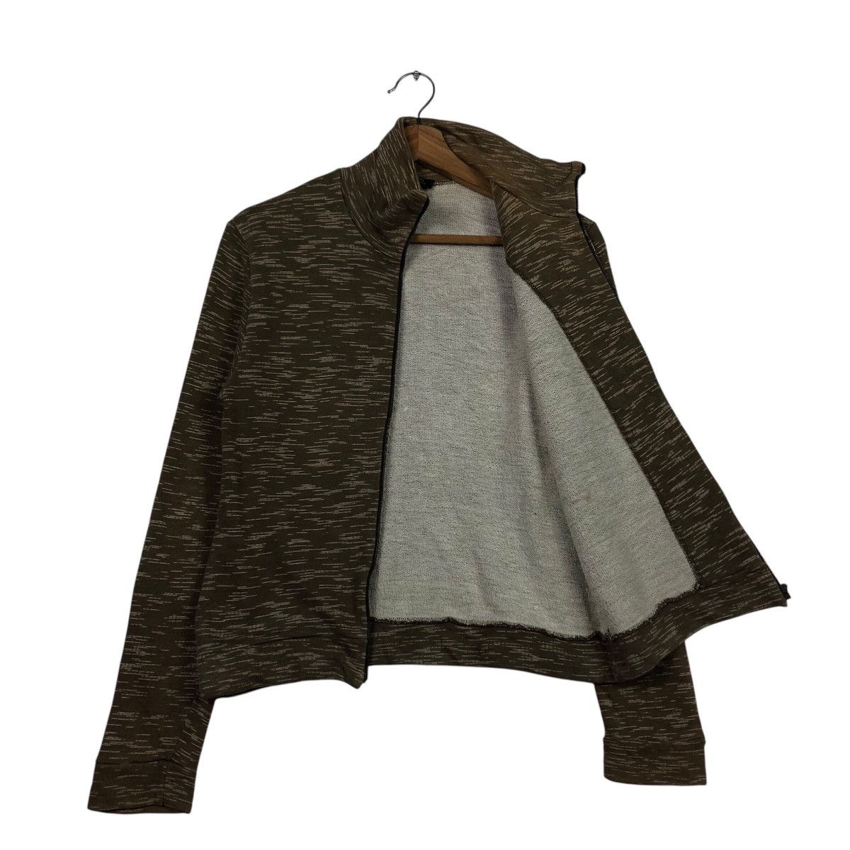 A.P.C. A.P.C. Paris Olive Marl Jacket — Minimalist Archive Size US M / EU 48-50 / 2 - 12 Thumbnail