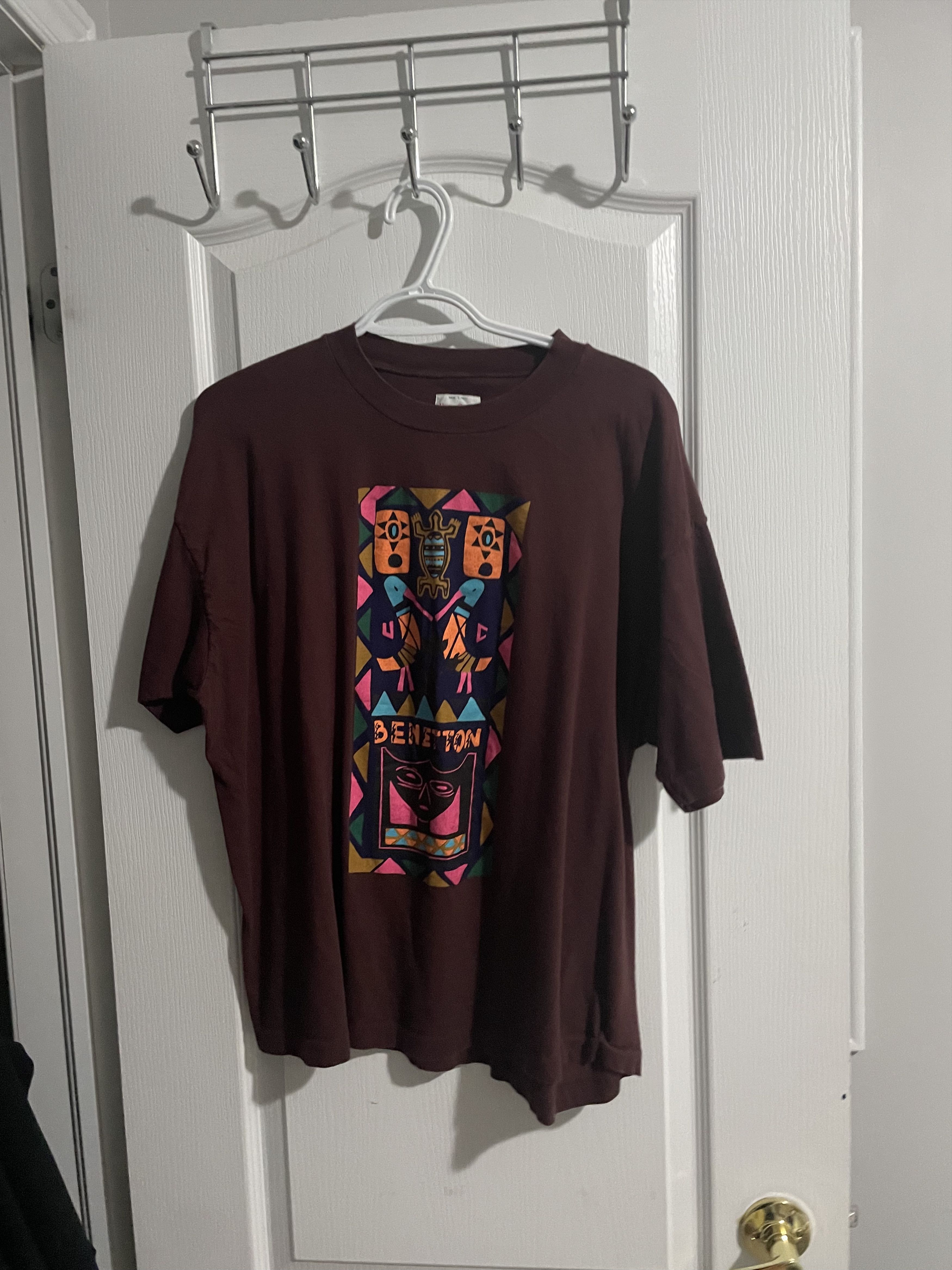 United Colors Of Benetton united colors of benetton graphic Tee Size US XL / EU 56 / 4 - 1 Thumbnail