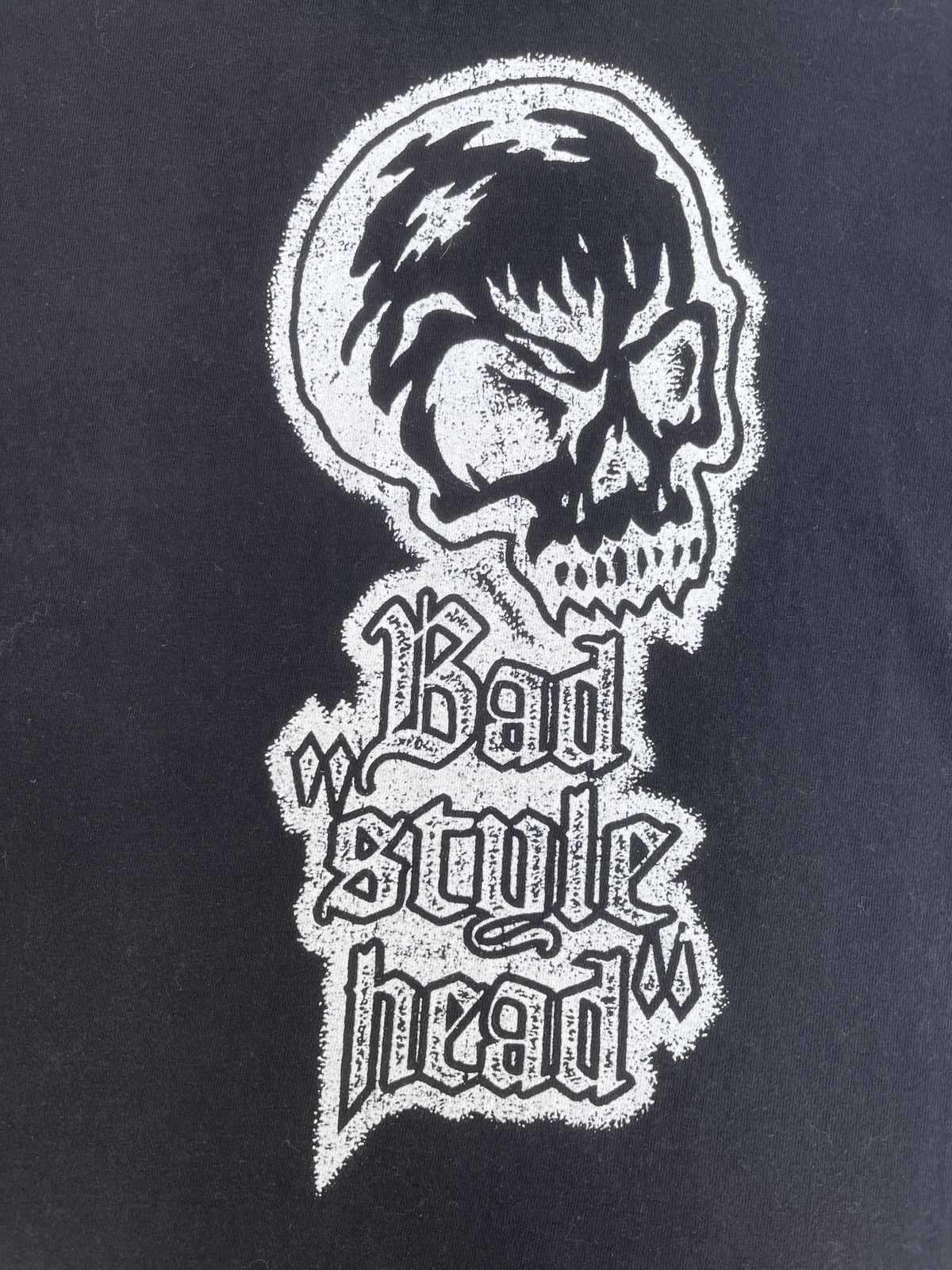 If Six Was Nine Rare🔥Vintage Bad Style Head ERD SKATE TEE Size US M / EU 48-50 / 2 - 4 Thumbnail