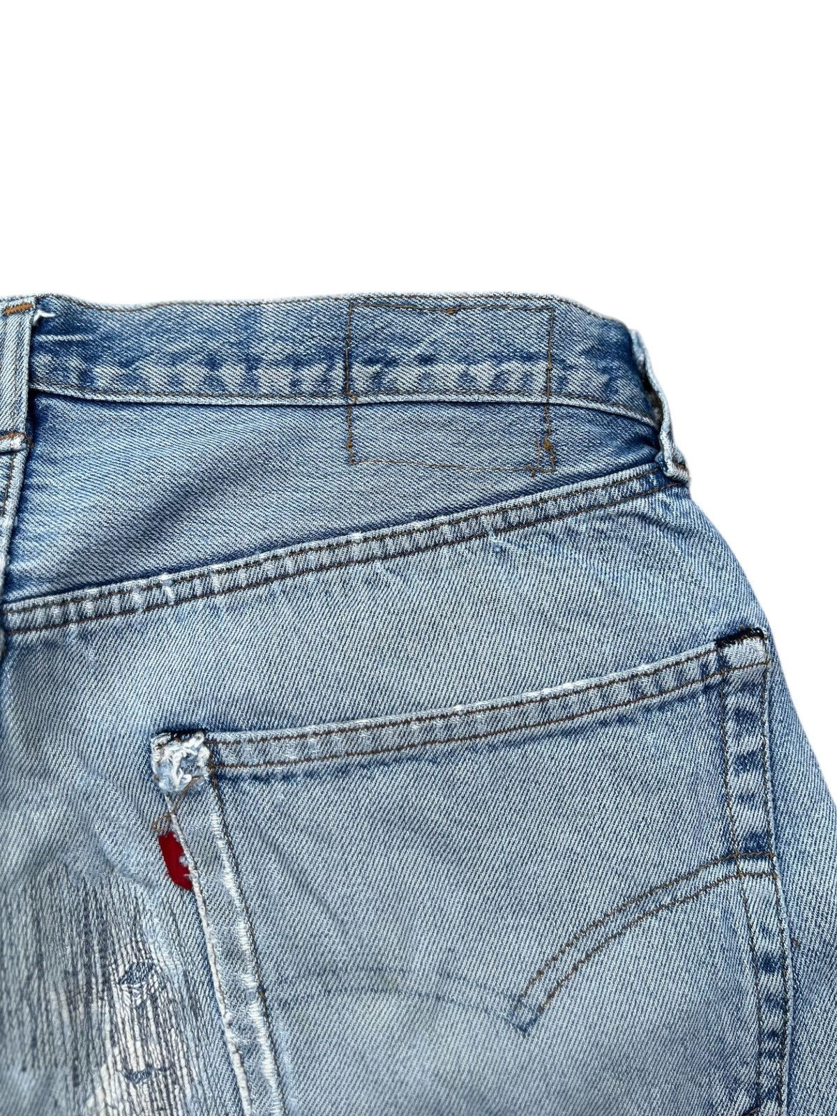 Levi's Vintage Levi’s 501 Single R Selvedge Denim Jeans Button 524 Size US 33 - 7 Thumbnail