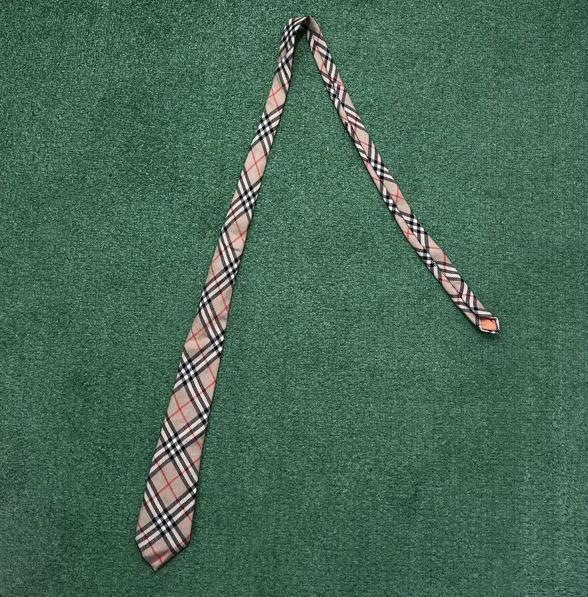 Burberry Burberry Wool Tie Vintage Size ONE SIZE - 6 Thumbnail