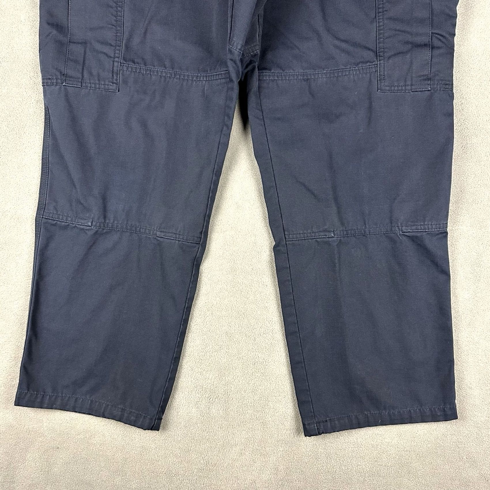 Vintage 5.11 Tactical Pants Men Large Short Blue Ripstop Cargo Pockets USA GUC Size US 33 - 5 Thumbnail