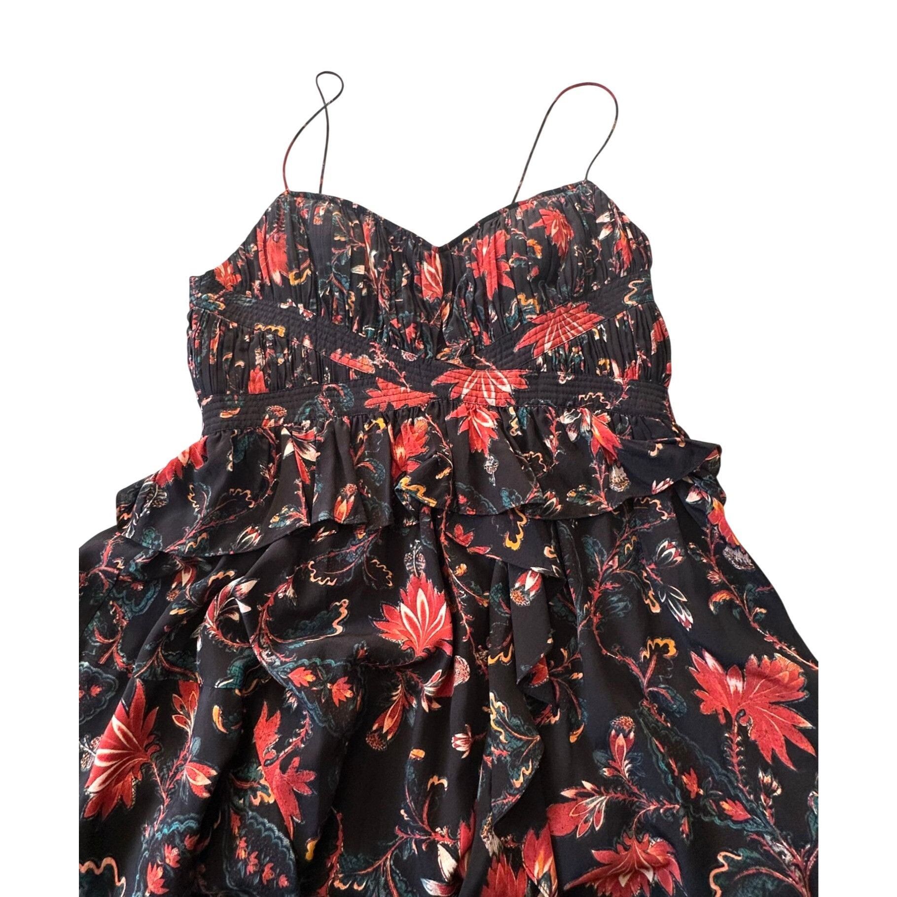 Ulla Johnson Ulla Johnson Renata Dress in Obsidian. Silk, Size 12 NWT Size XL / US 12-14 / IT 48-50 - 7 Thumbnail