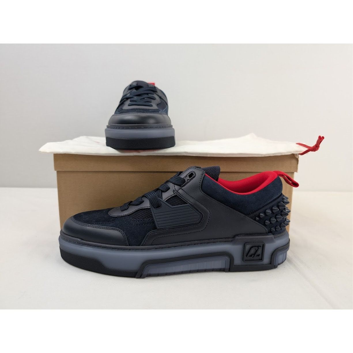 Christian Louboutin o1rshd1 Astro Loubi Flat Sneakers in Marine Size US 10 / EU 43 - 17 Thumbnail