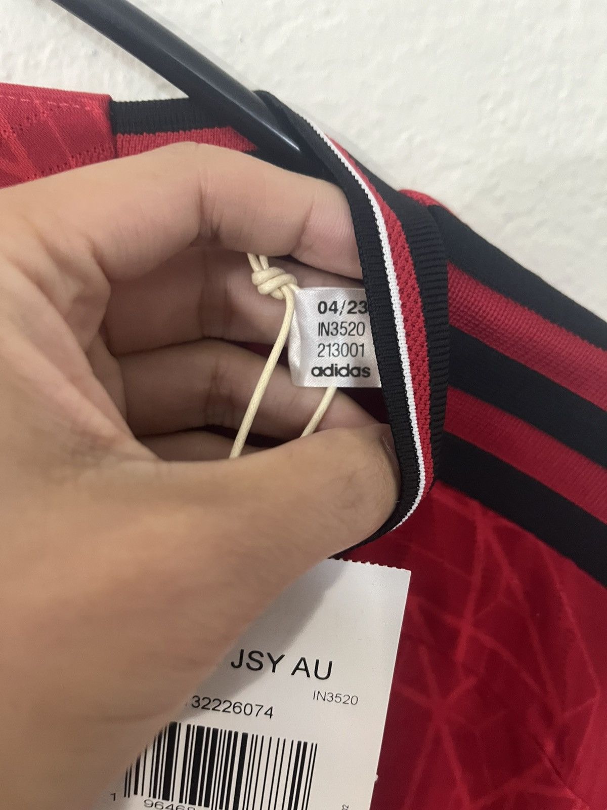 Adidas Adidas Manchester United 2023/24 Authentic Soccer Jersey Size US XL / EU 56 / 4 - 4 Thumbnail