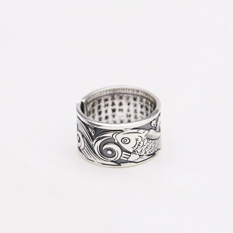 Jewelry × Vintage Japanese Koi adjustable ring Size ONE SIZE - 2 Thumbnail