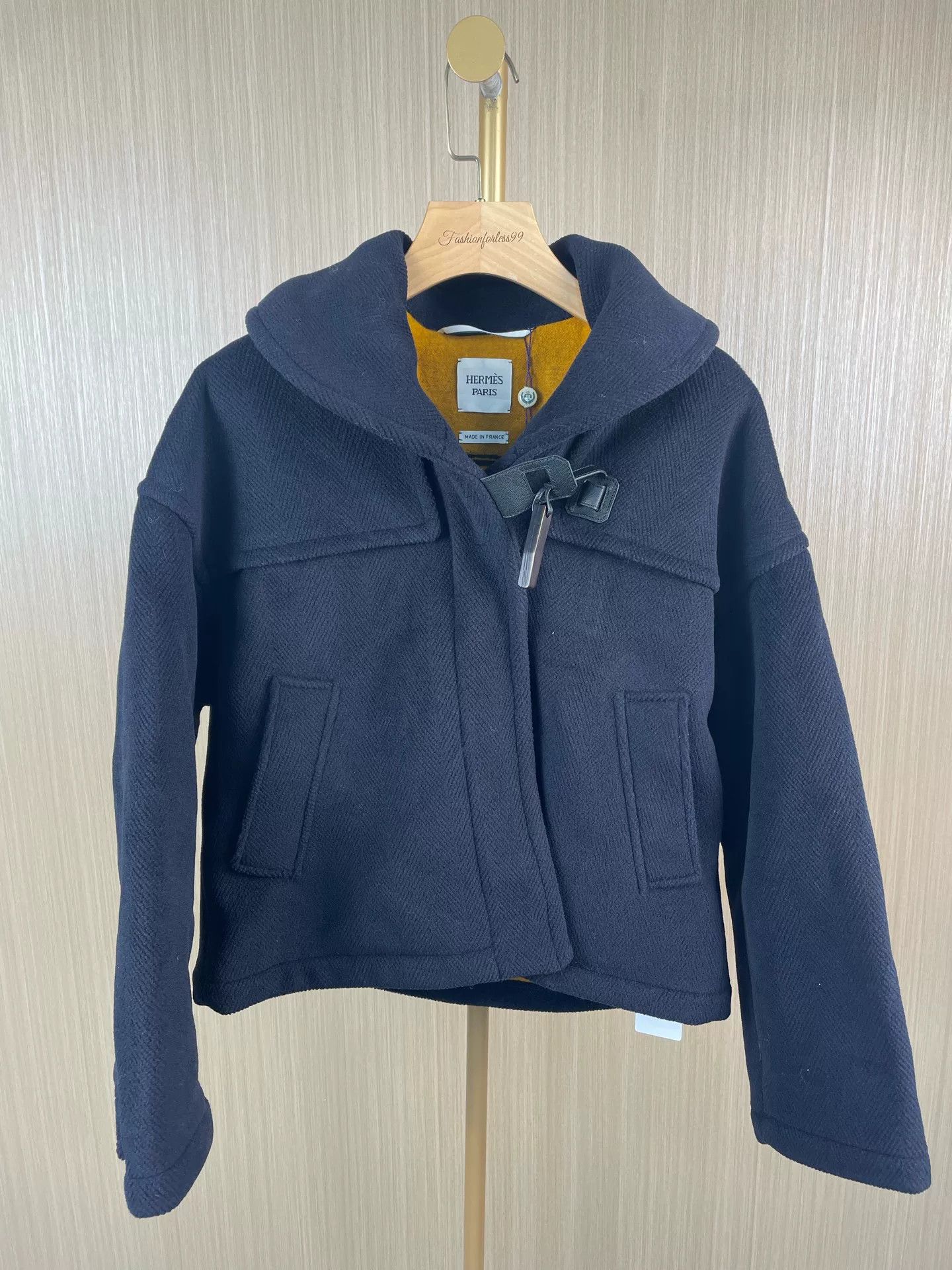 Hermes Hermes Wool Blend Winter Coat Size US S / EU 44-46 / 1 - 1 Thumbnail
