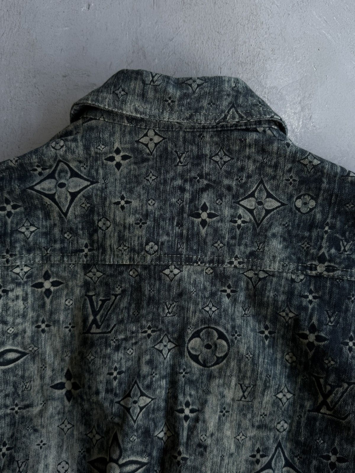 Louis Vuitton Louis Vuitton - Blue Star Monogram Denim Jacket Size US S / EU 44-46 / 1 - 8 Thumbnail