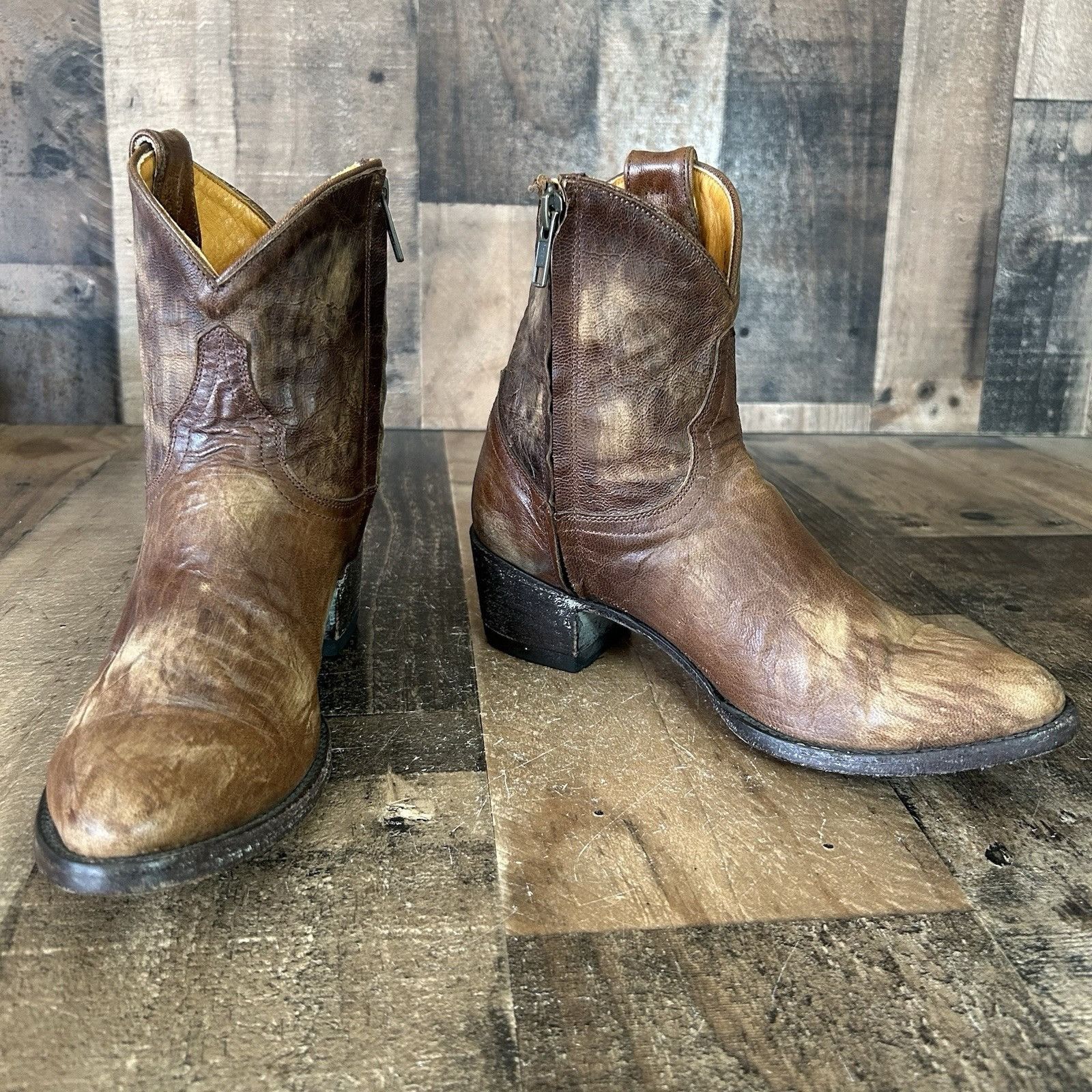 Old Gringo Old Gringo Side Zip Round Toe Cowboy Boots Womens 5.5 B Size US 5.5 / IT 35.5 - 11 Thumbnail