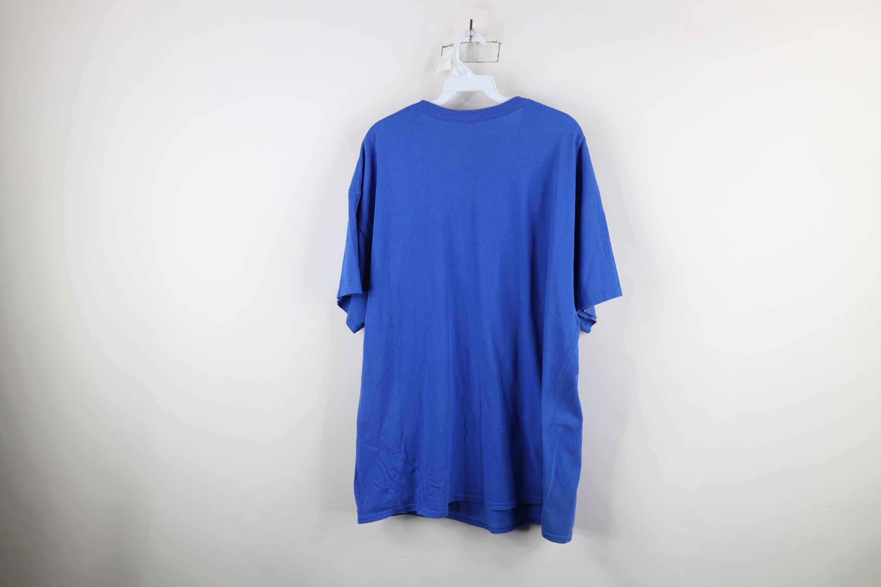 Vintage Vintage Y2K Streetwear Dragon Skull Tribal T-Shirt Blue Size US XL / EU 56 / 4 - 9 Thumbnail
