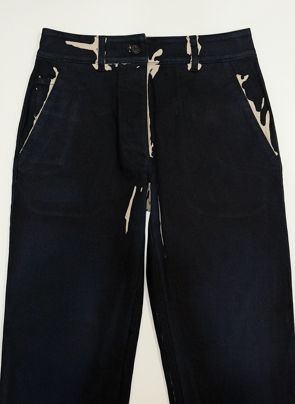 Prada PRADA FW 2018 Overdyed Back Logo Patch Pants Runway Jeans Size US 30 / EU 46 - 8 Thumbnail