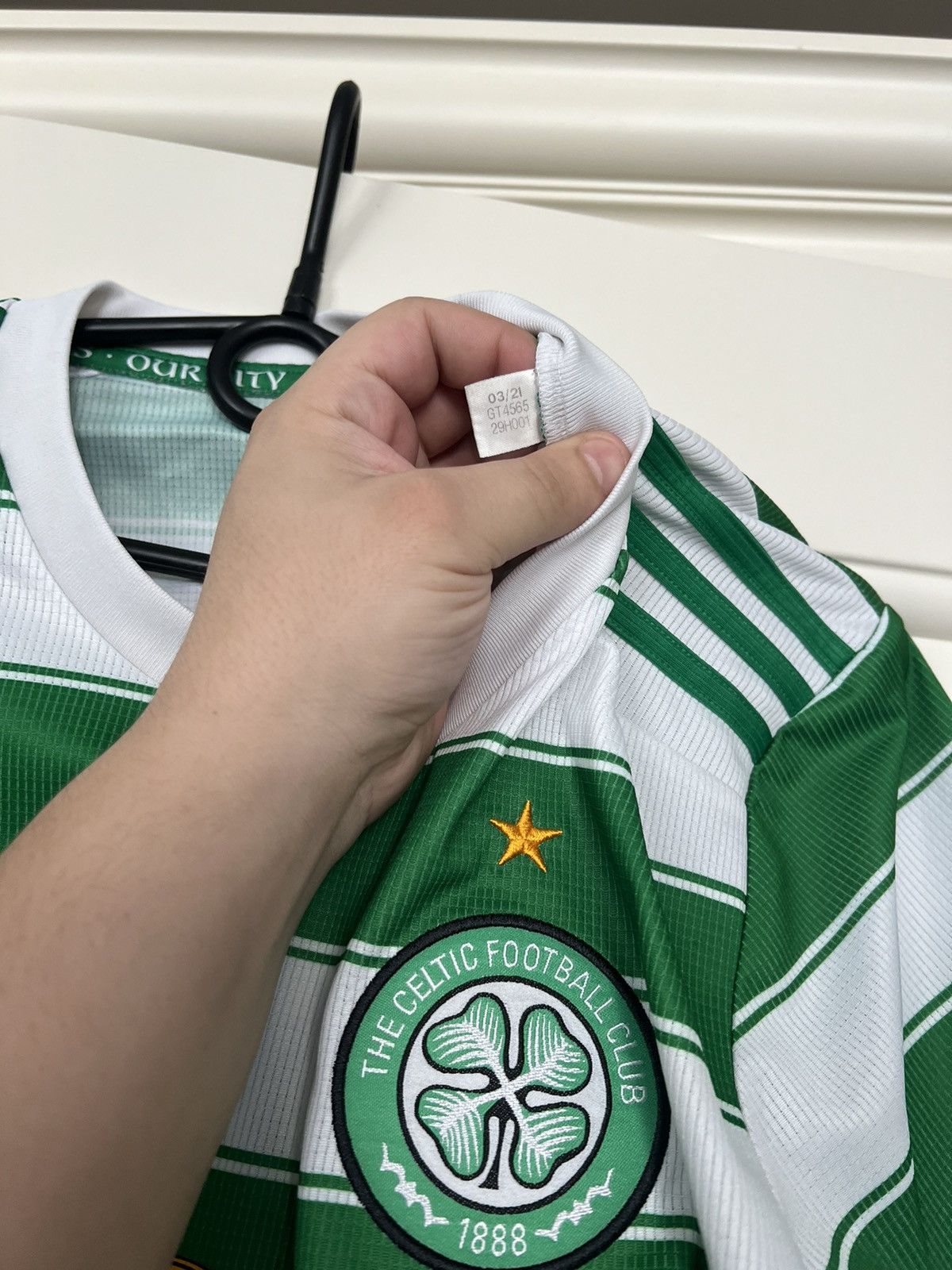 Adidas Adidas Celtic Soccer Jersey Football Shirt Tee Size US M / EU 48-50 / 2 - 8 Thumbnail