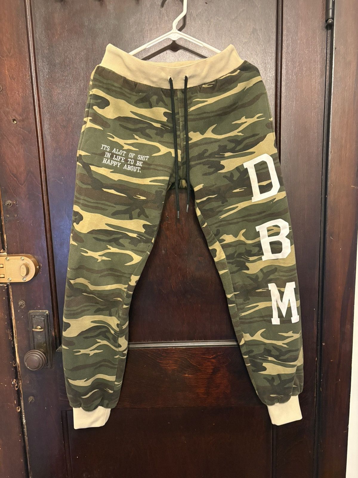 Joe Freshgoods Camo DBM sweatpants. Size US 30 / EU 46 - 1 Thumbnail