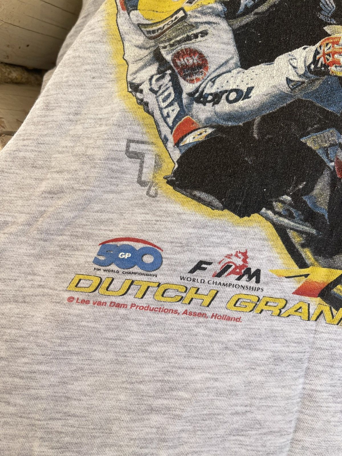 Vintage 1997 Moto TT Grand Prix Dutch World Championship Vintage tee Size US XL / EU 56 / 4 - 9 Thumbnail