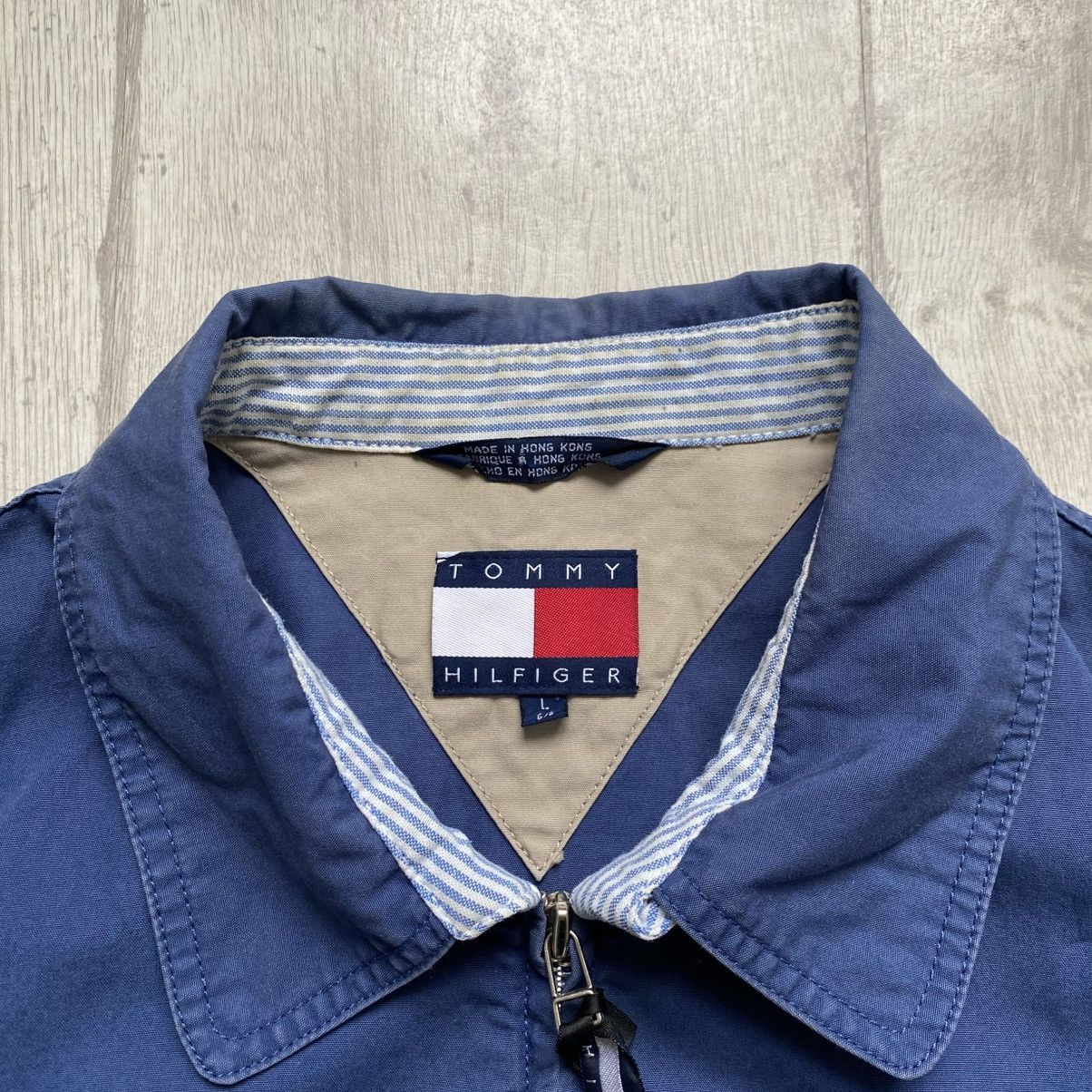 Tommy Hilfiger Vintage 90s Faded Tommy Hilfiger jacket light bomber Y2K Size US XL / EU 56 / 4 - 6 Thumbnail