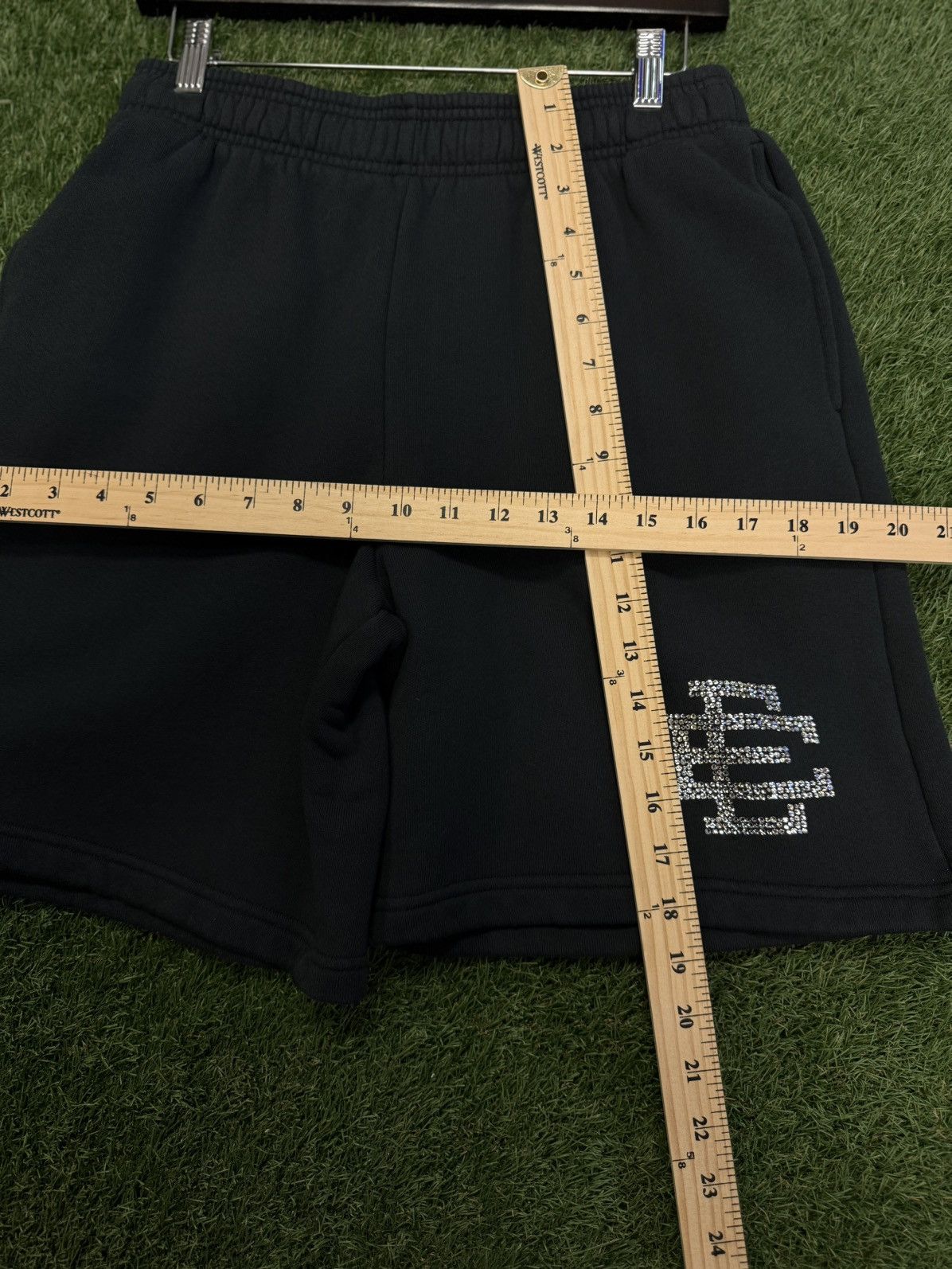 Eric Emanuel × Swarovski Eric Emanuel Swarovski Crystal Stones Shorts Size S (NEW) Size US 29 - 12 Thumbnail