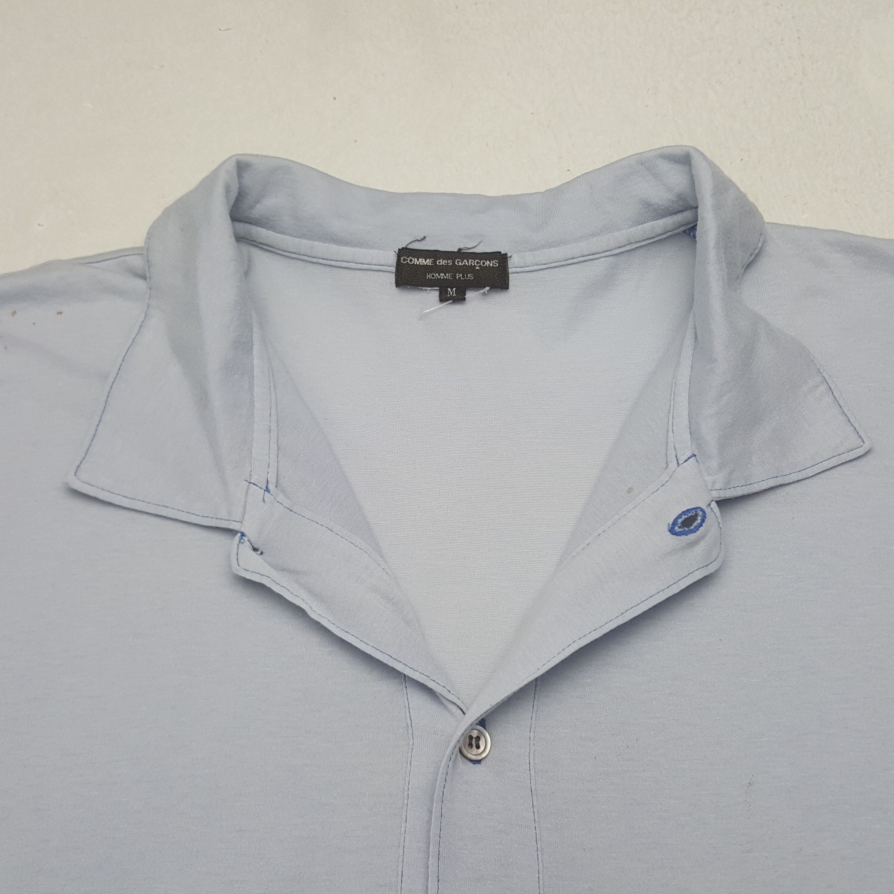 Comme des Garcons Homme Plus Vintage Comme des Garcons Homme Plus Button Up Polos Size US M / EU 48-50 / 2 - 4 Thumbnail