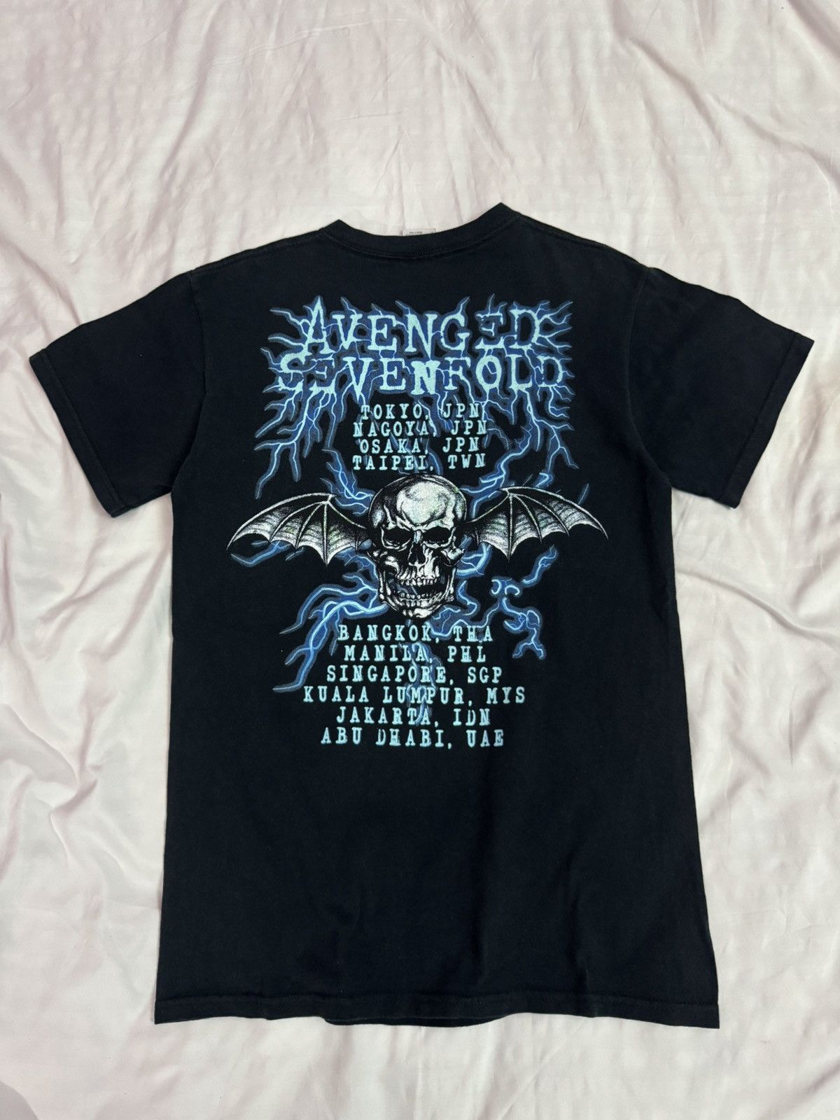 Band Tees 2000s Avenged Sevenfold Asian Tour Tees Size US S / EU 44-46 / 1 - 4 Thumbnail