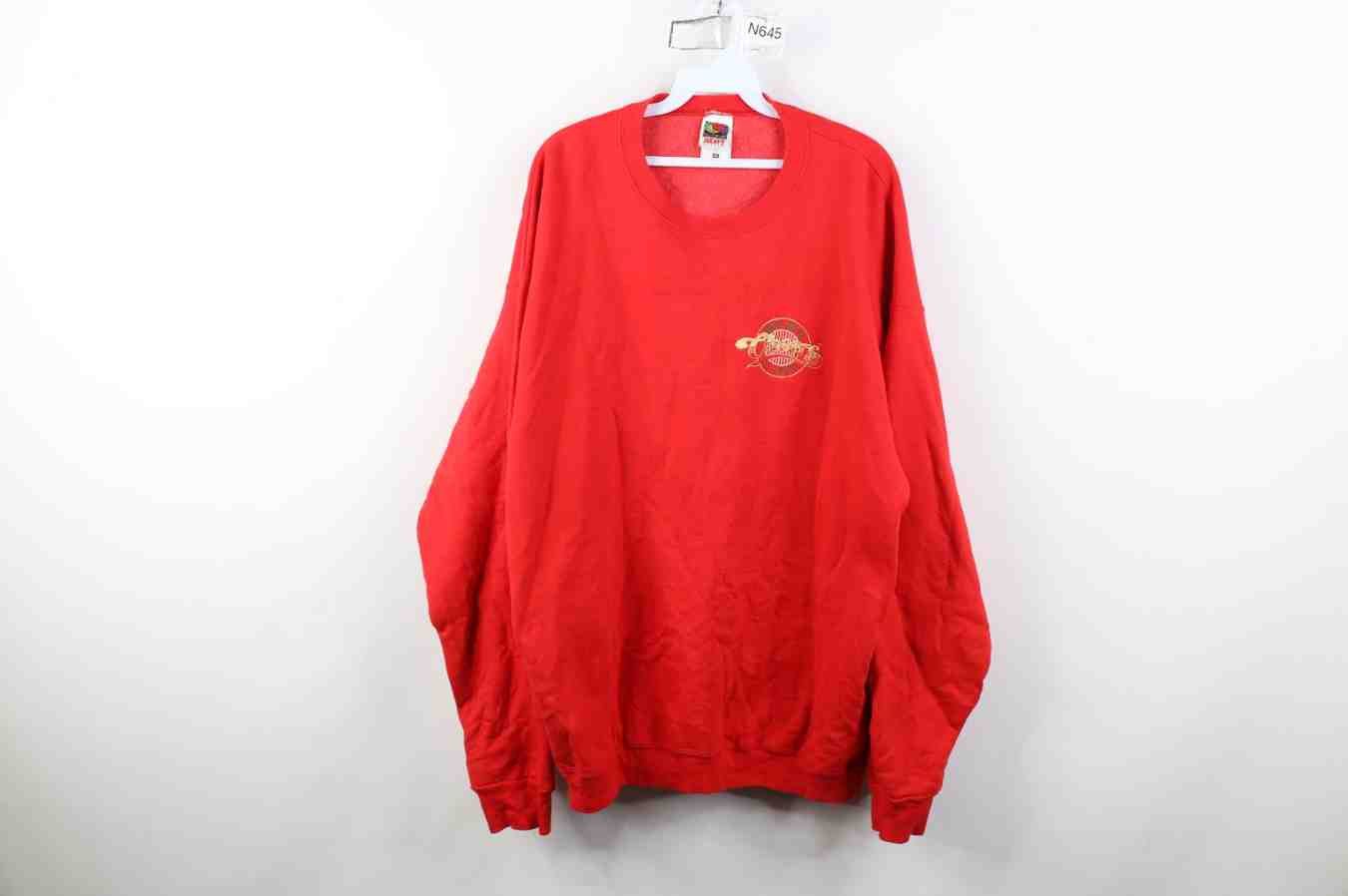 Vintage Vintage 90s Meet Me In St Louis Cheers Bar Sweatshirt Size US XXL / EU 58 / 5 - 1 Thumbnail