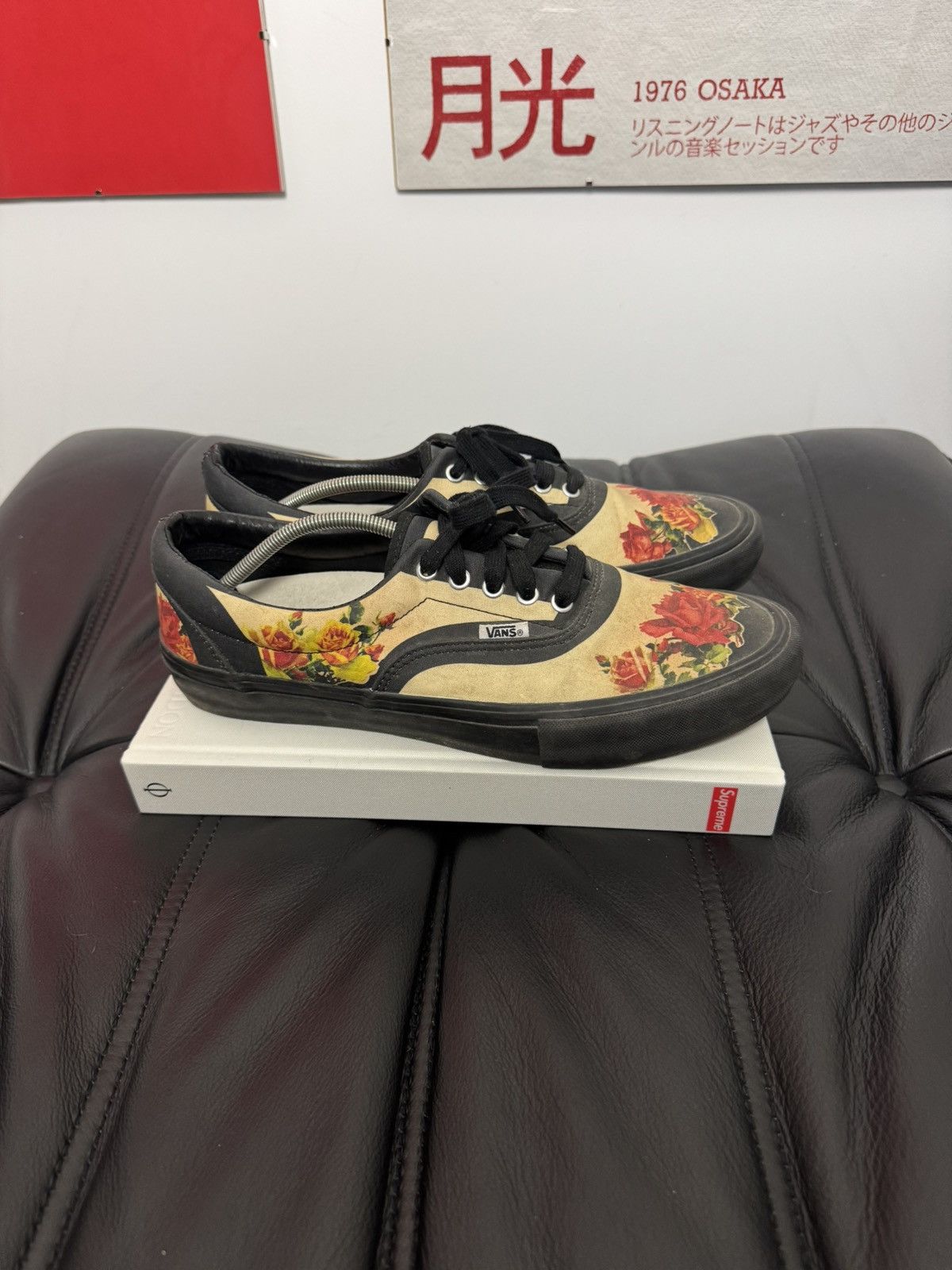 Vans Vans Era Pro Supreme Jean Paul Gaultier Beige Rose JPG Size US 11 / EU 44 - 6 Thumbnail