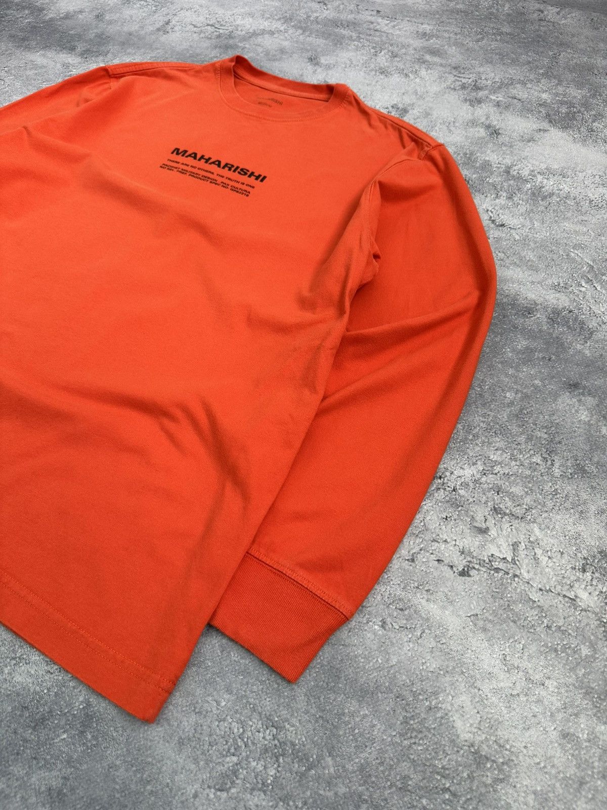Maharishi Maharishi Japanese Centre Logo Long Sleeve Organic tee Size US M / EU 48-50 / 2 - 4 Thumbnail