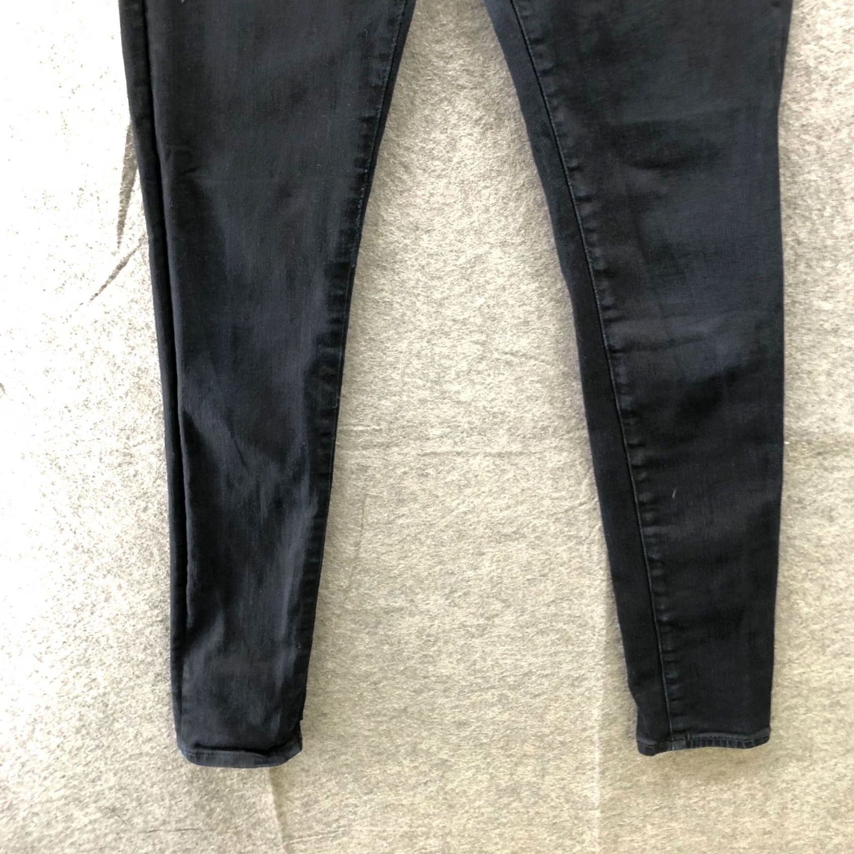 Vintage AG Adriano Goldschmied Legging Super Skinny Jean Womens 27R Dark Wash Blue Jeans Slim Stretch 5-Pocket Denim Pull-On? Size 27" / US 4 / IT 40 - 4 Thumbnail