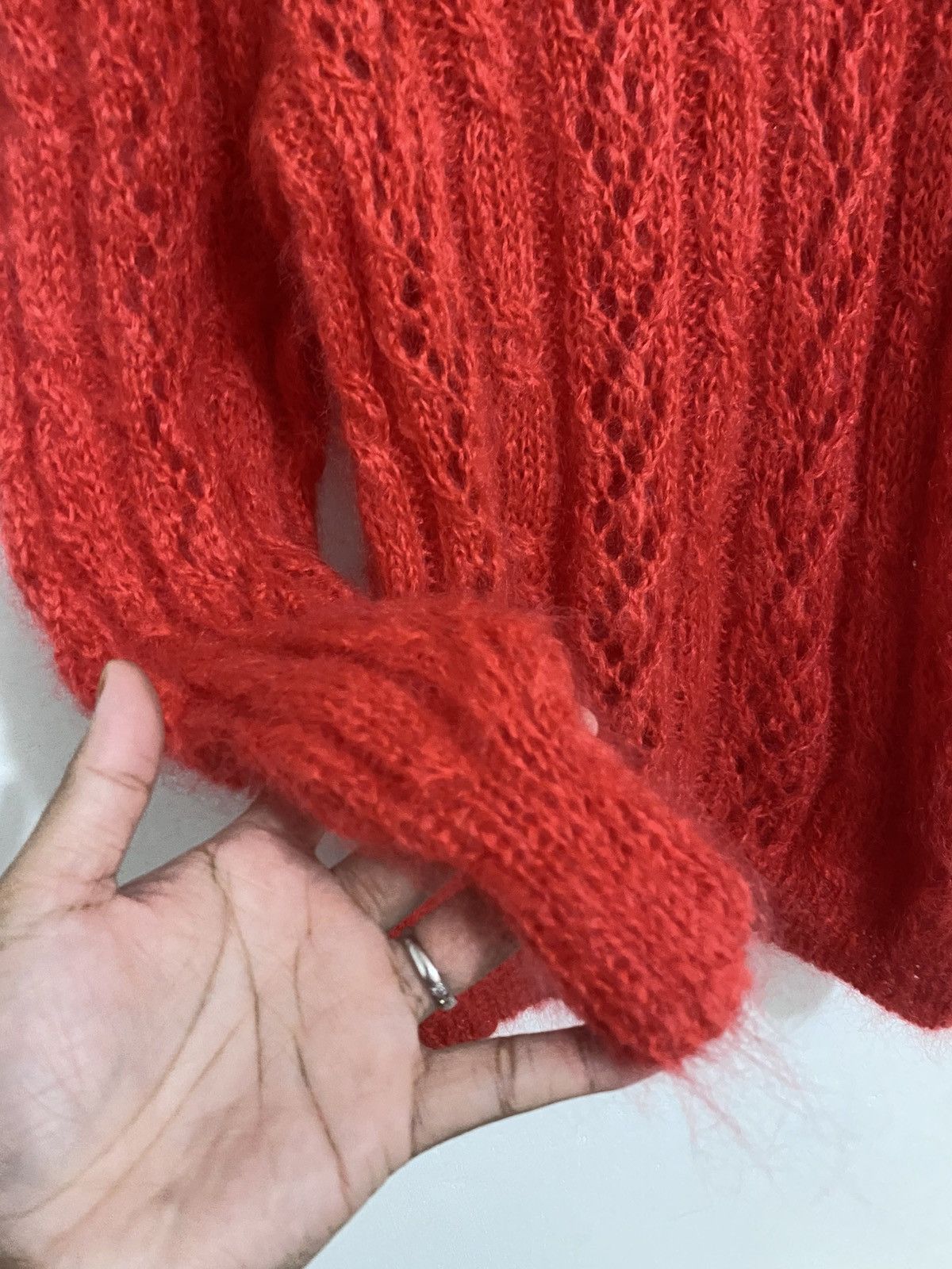 If Six Was Nine Japanese knitted mohair sweatshirt issey yohji Size US M / EU 48-50 / 2 - 3 Thumbnail