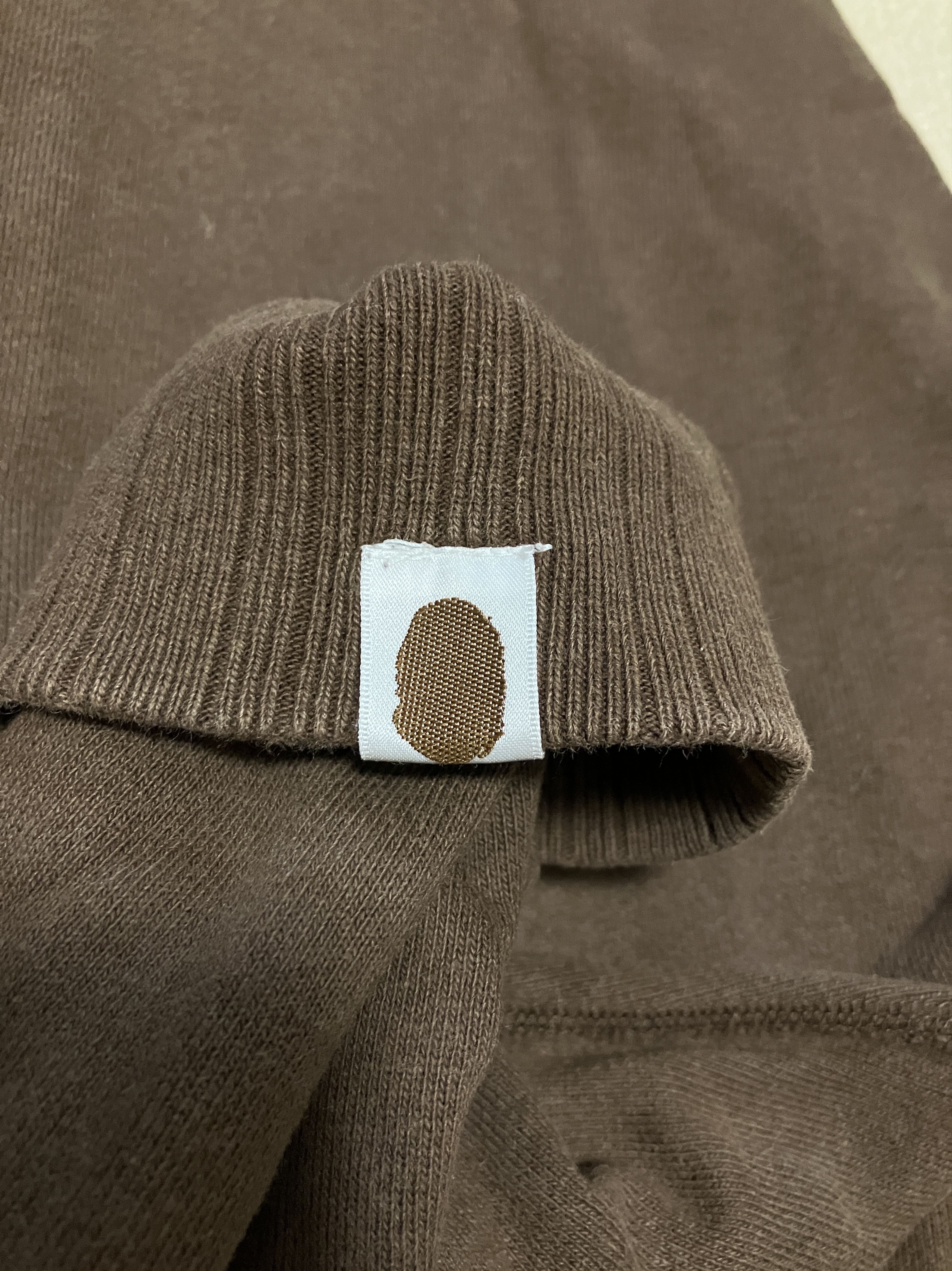 Bape OG Bape Brown Multi Patch Full Zip Hoodie Size US L / EU 52-54 / 3 - 13 Thumbnail