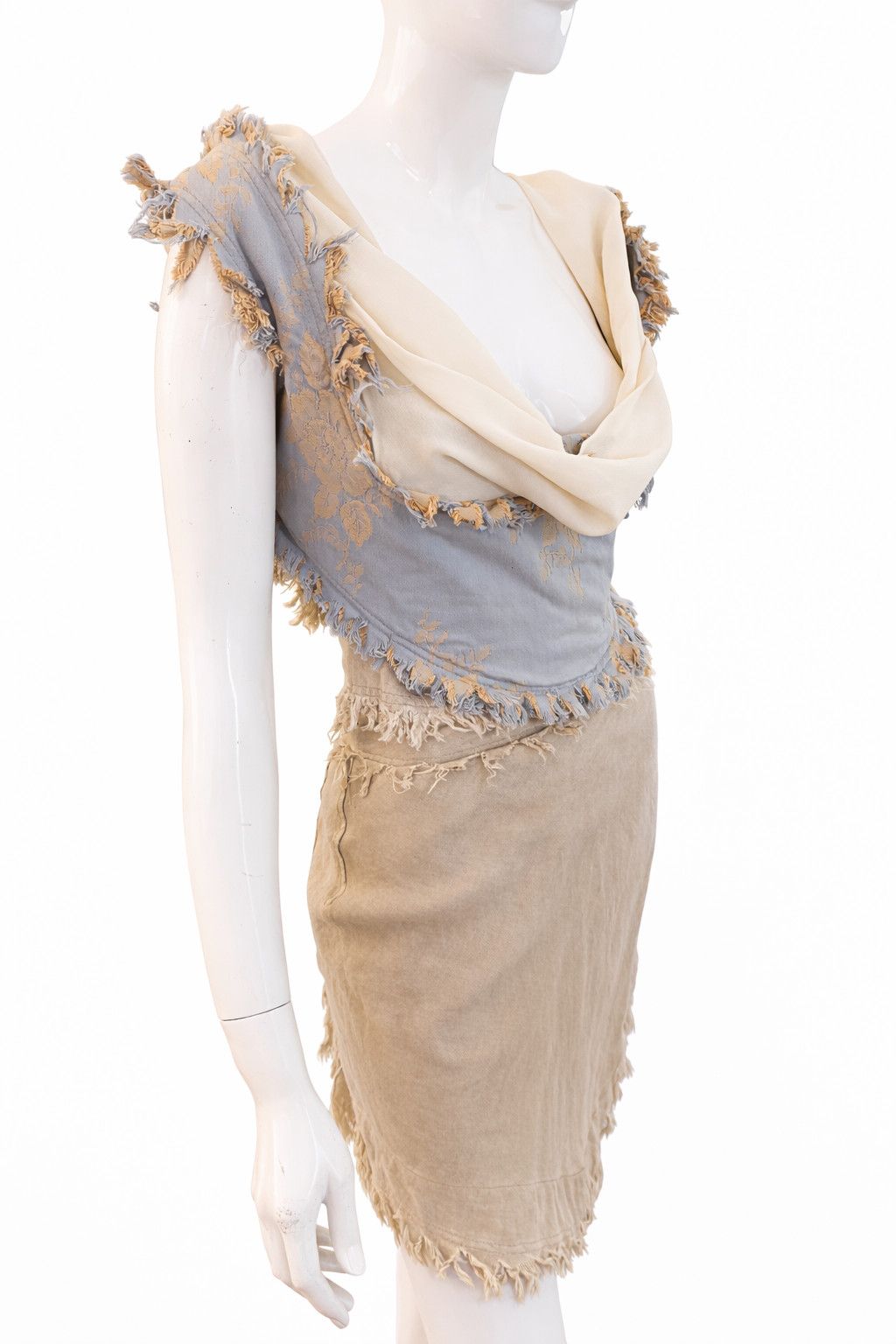 Vivienne Westwood Vivienne Westwood S/S 1998 Runway Corset Suit Dress Size M / US 6-8 / IT 42-44 - 4 Thumbnail
