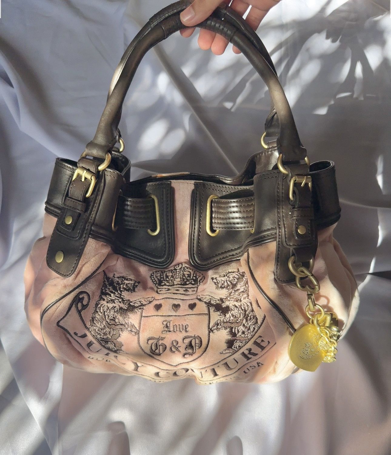 Juicy Couture Juicy Couture Fluffy Vintage Scottie Dog Pink Bag Size ONE SIZE - 7 Thumbnail