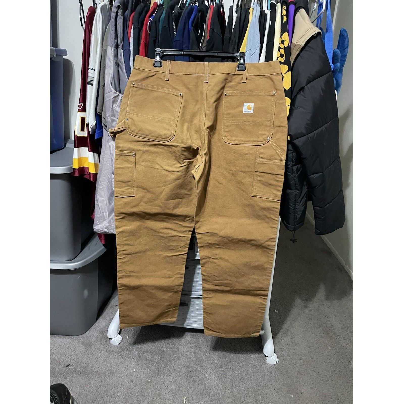 Carhartt Size 38x30- Vintage Carhartt Loose Original Fit Double Knee Size US 38 / EU 54 - 2 Thumbnail