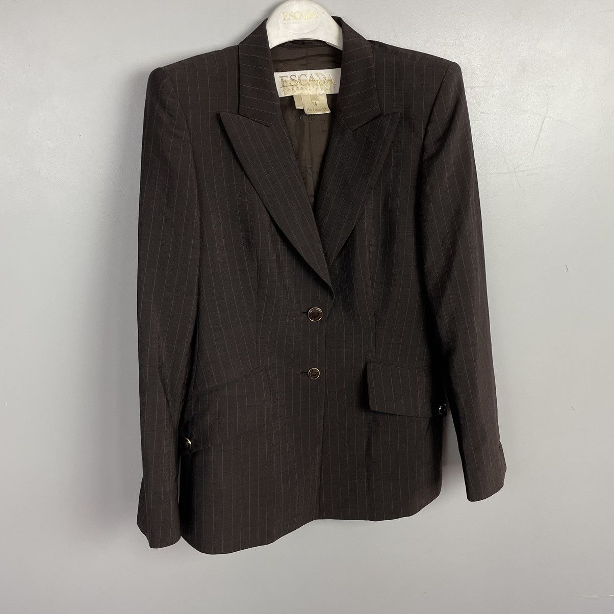 Escada Vintage suit Escada margaretha ley blazer and midi skirt 36 Size XS / US 0-2 / IT 36-38 - 4 Thumbnail