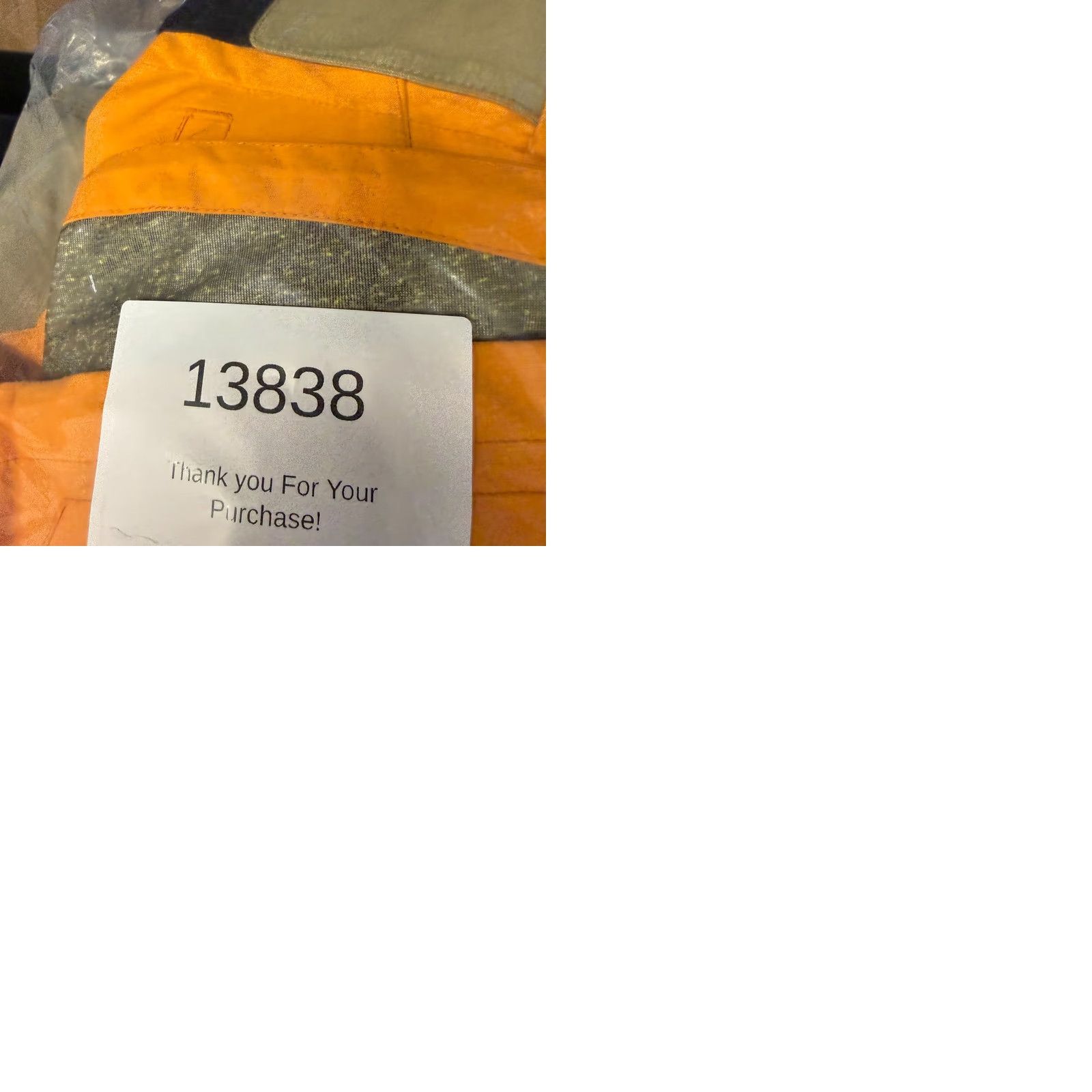 Vintage Saga Orange Parka Jacket Mens Small 3L Waterproof Snow Ski Travel Breathable Zipped Pockets Full Zip Taped Seams Nylon Regular 70s? Size US S / EU 44-46 / 1 - 11 Thumbnail
