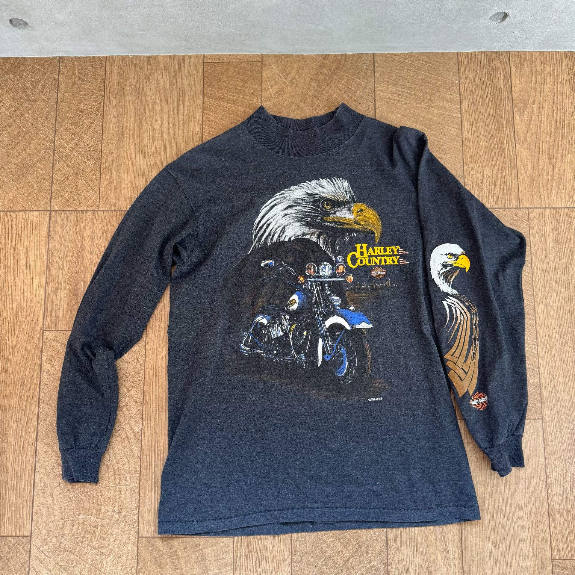 Harley Davidson Harley Davidson Vintage Long Sleeve Sweatshirt Size US M / EU 48-50 / 2 - 1 Thumbnail